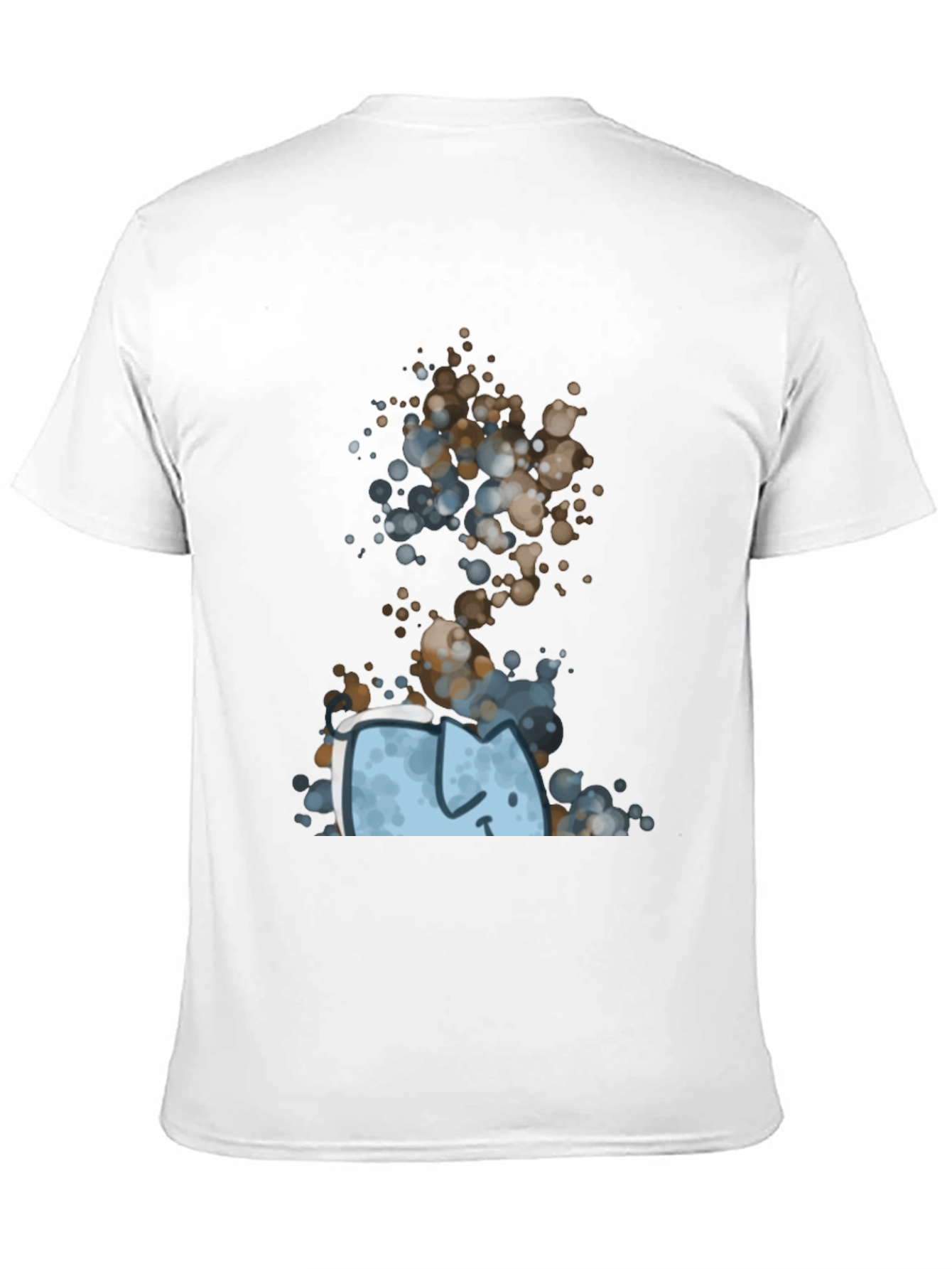 Abstract Cat Graphic Tee - Unique Style