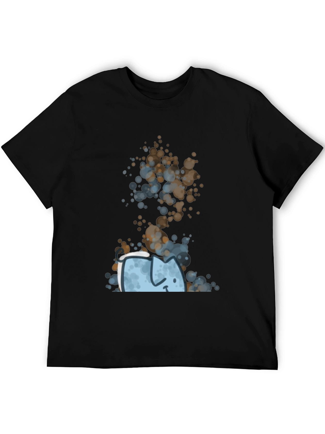 Abstract Cat Graphic Tee - Unique Style