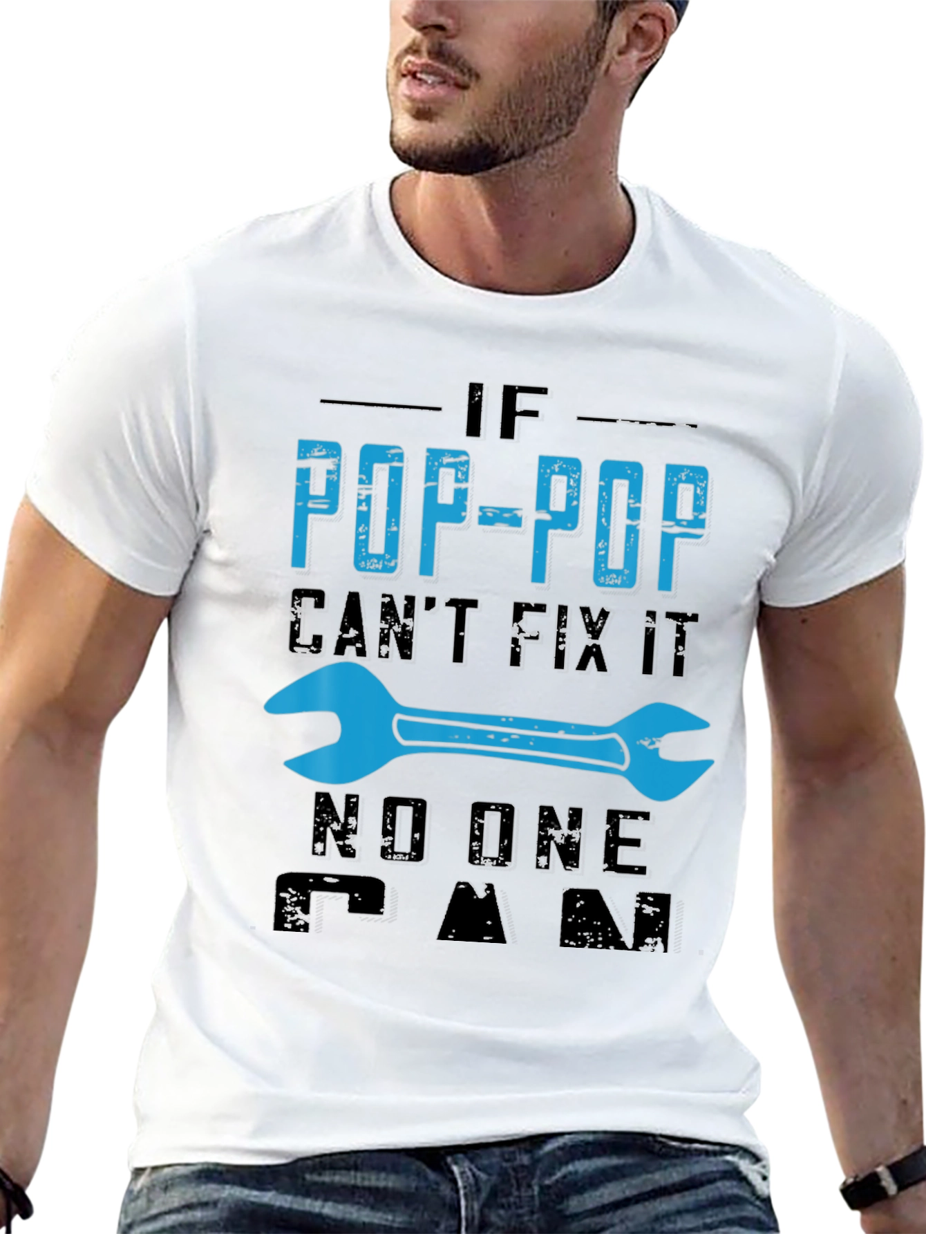 Pop-Pop Fix-It T-Shirt - Gift for Grandpa