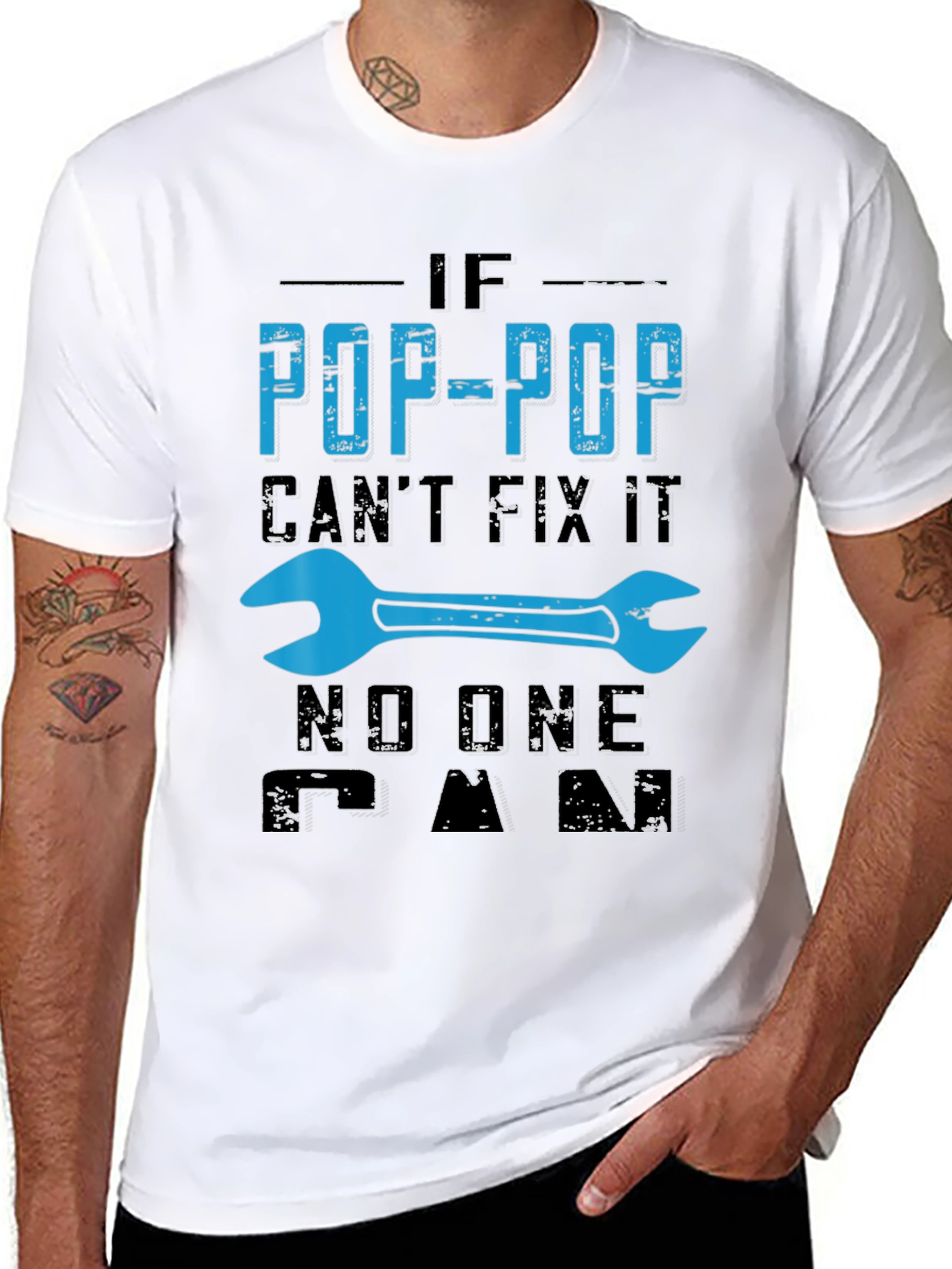 Pop-Pop Fix-It T-Shirt - Gift for Grandpa