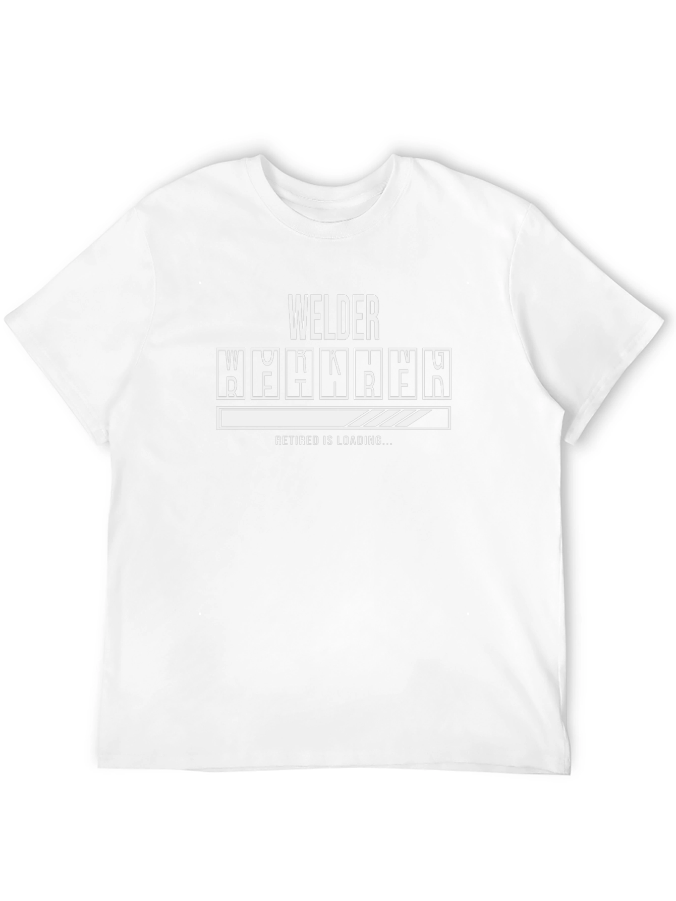 Welder Retirement Loading T-Shirt