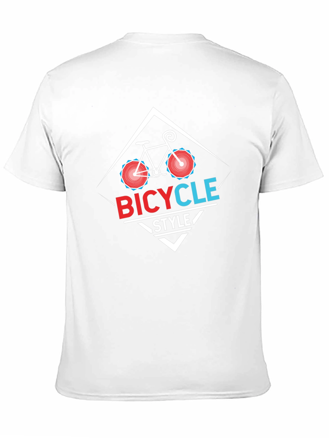 Bicycle Style Black T-Shirt