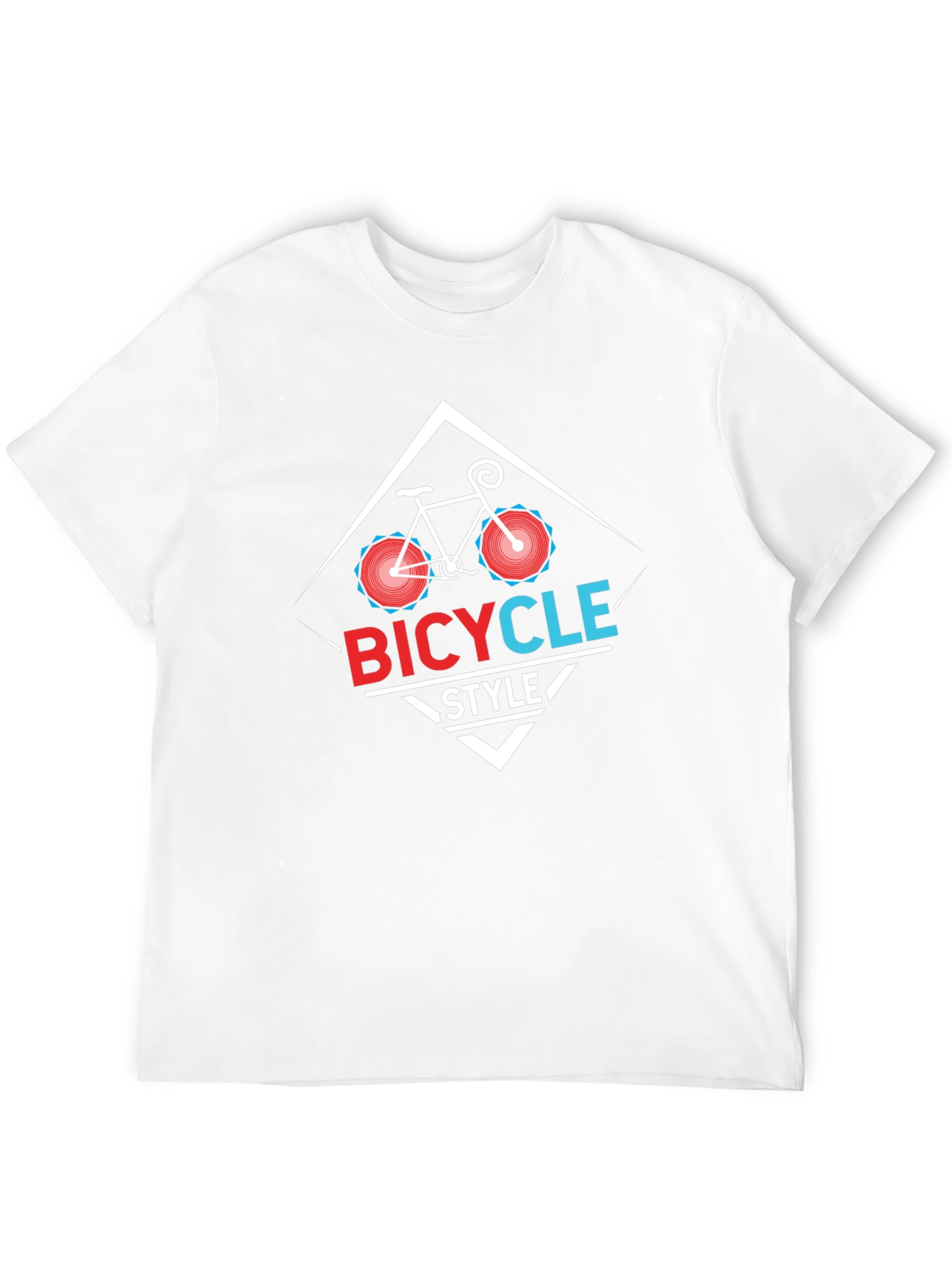 Bicycle Style Black T-Shirt