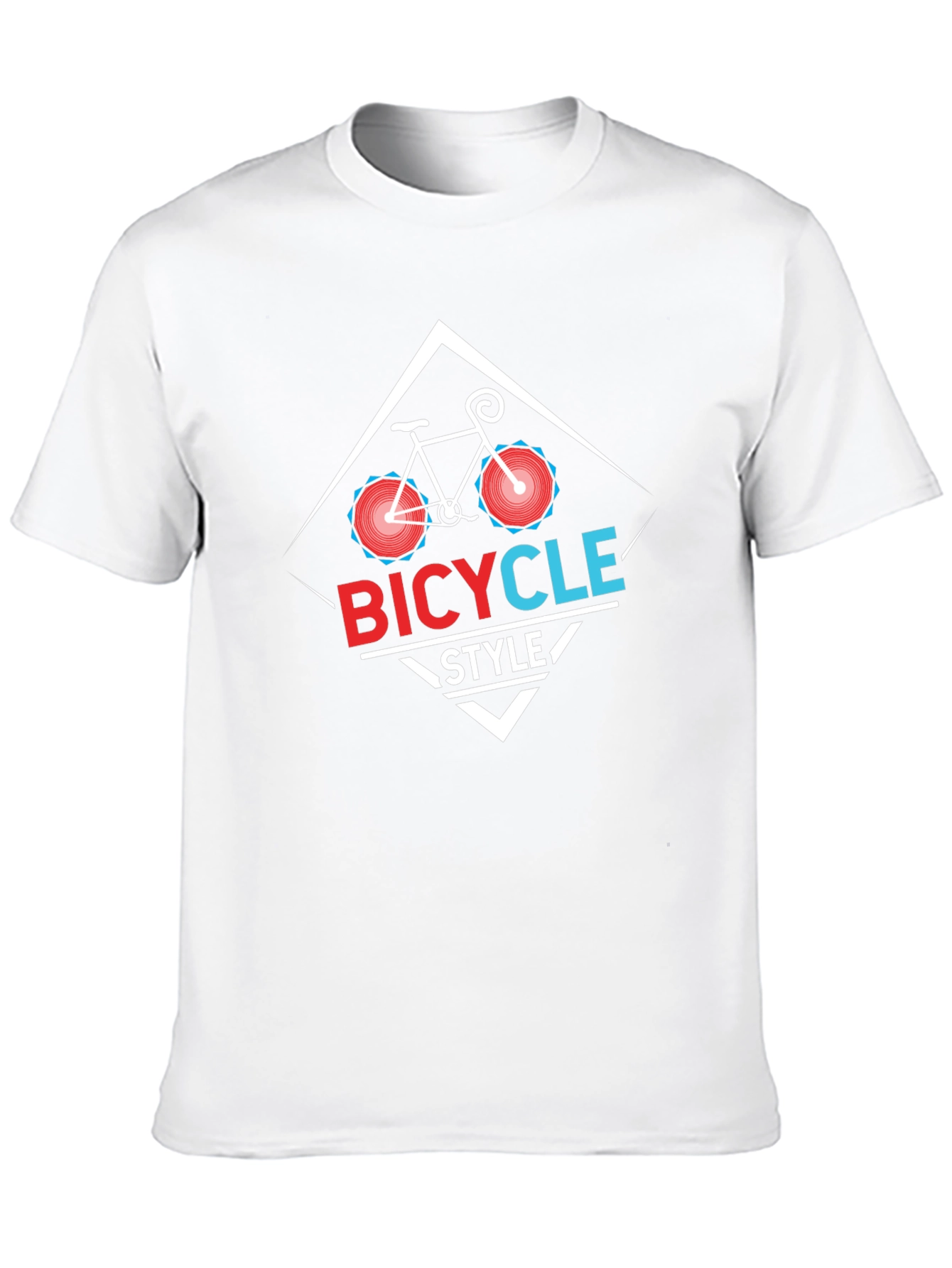 Bicycle Style Black T-Shirt