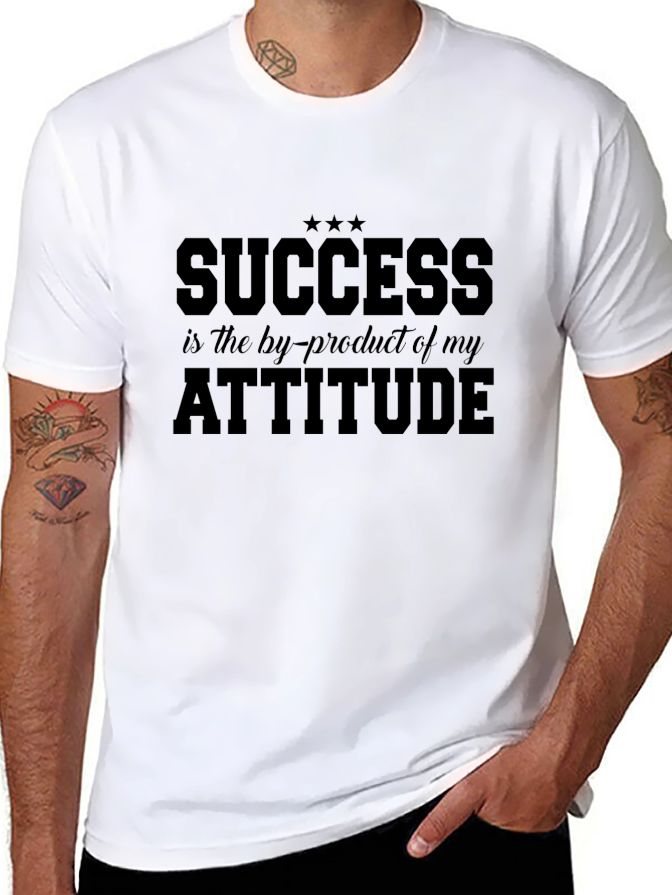 Success Attitude Graphic Tee