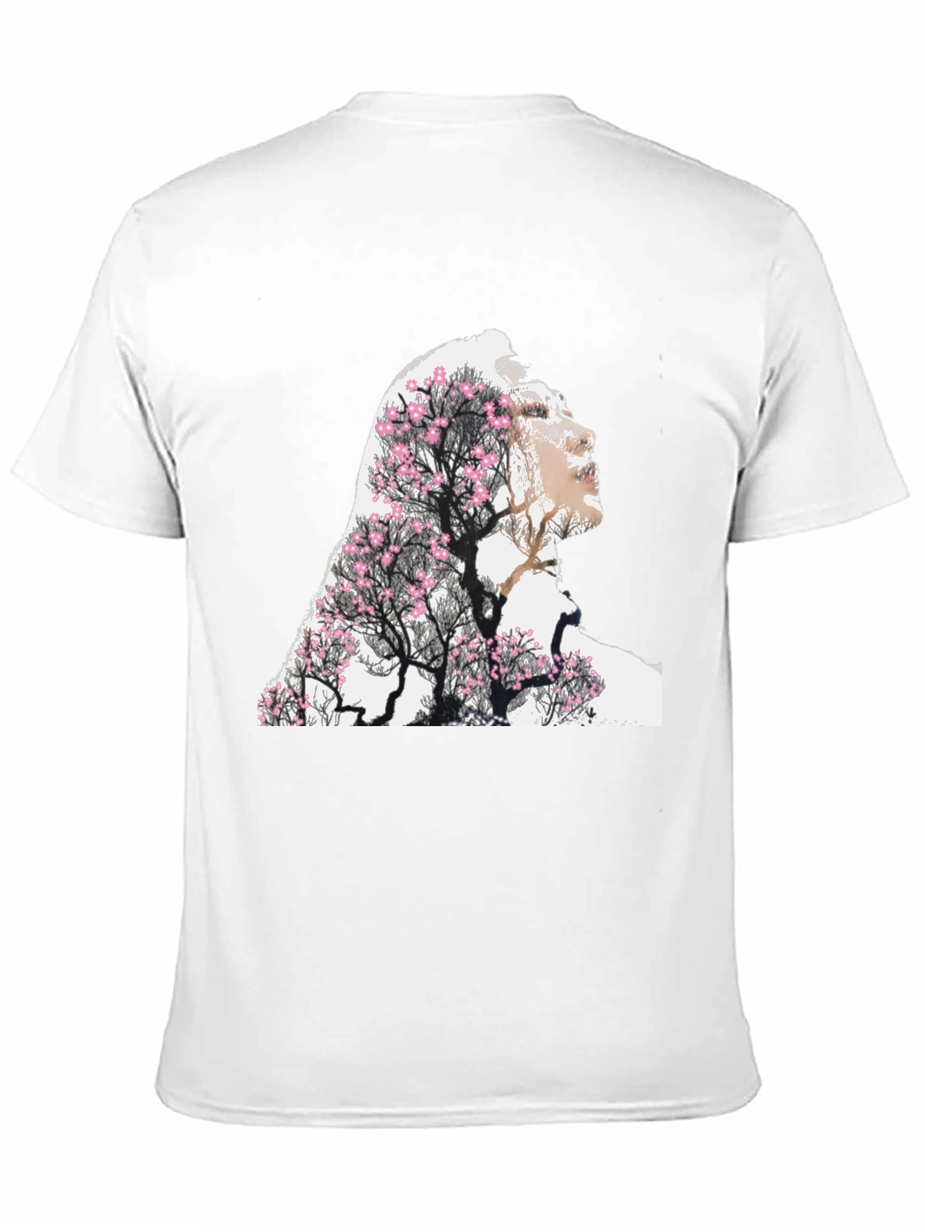 Nature Woman Graphic Tee - Black Unisex T-Shirt
