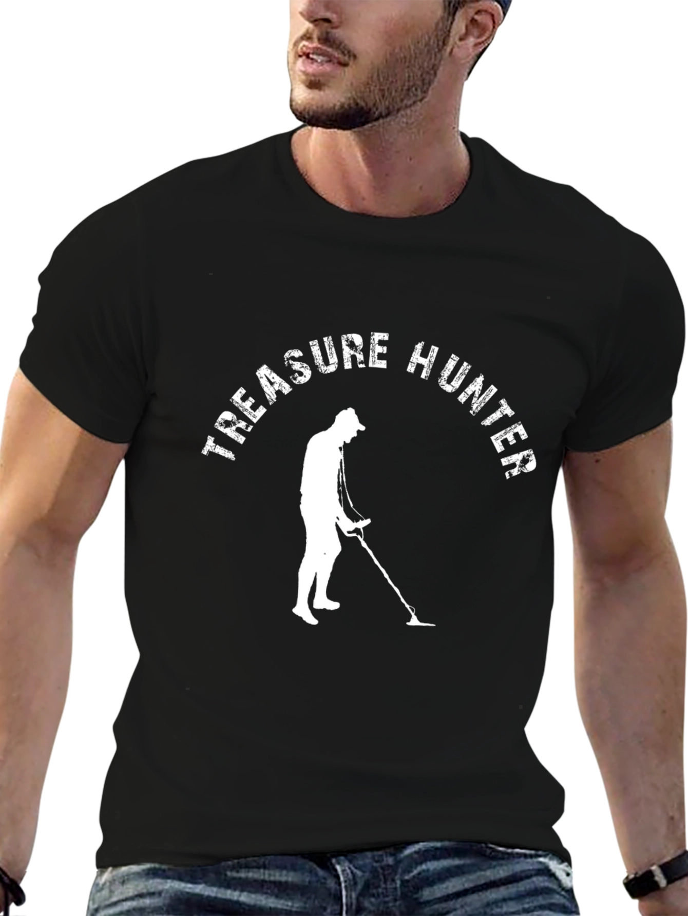 Treasure Hunter T-Shirt - Metal Detecting Hobby Tee
