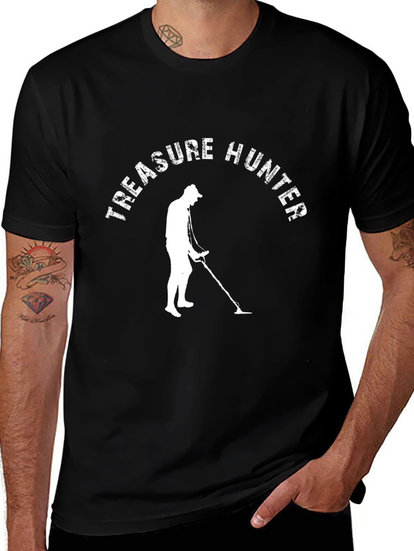 Treasure Hunter T-Shirt - Metal Detecting Hobby Tee