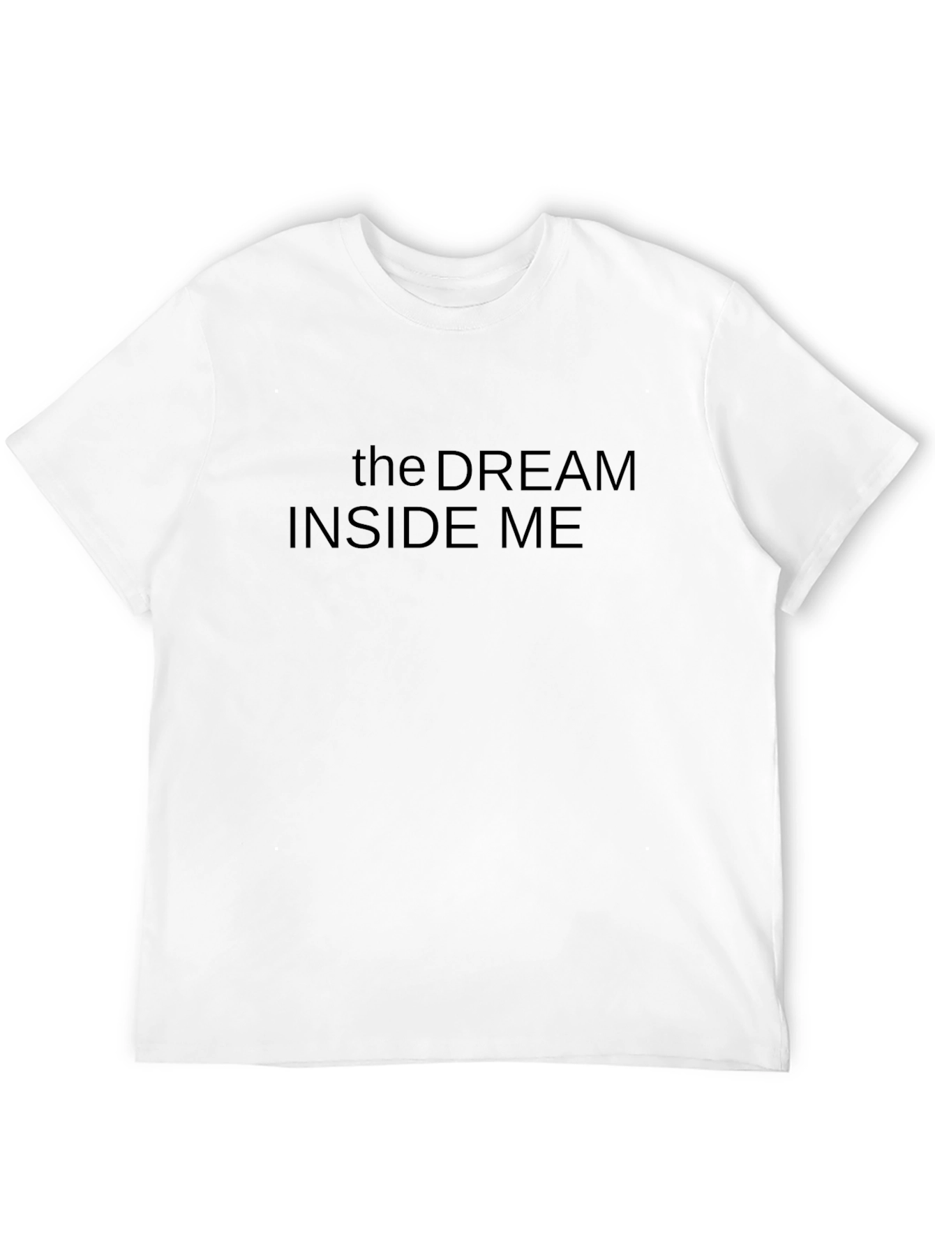 The Dream Inside Me Black Tee