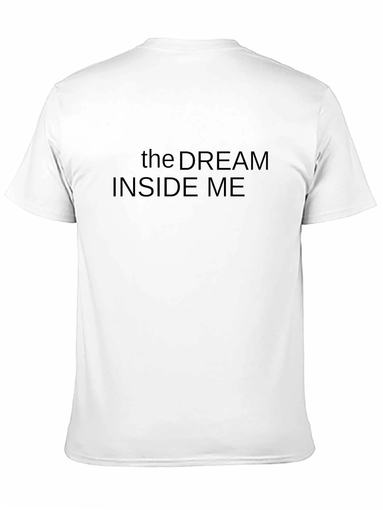 The Dream Inside Me Black Tee