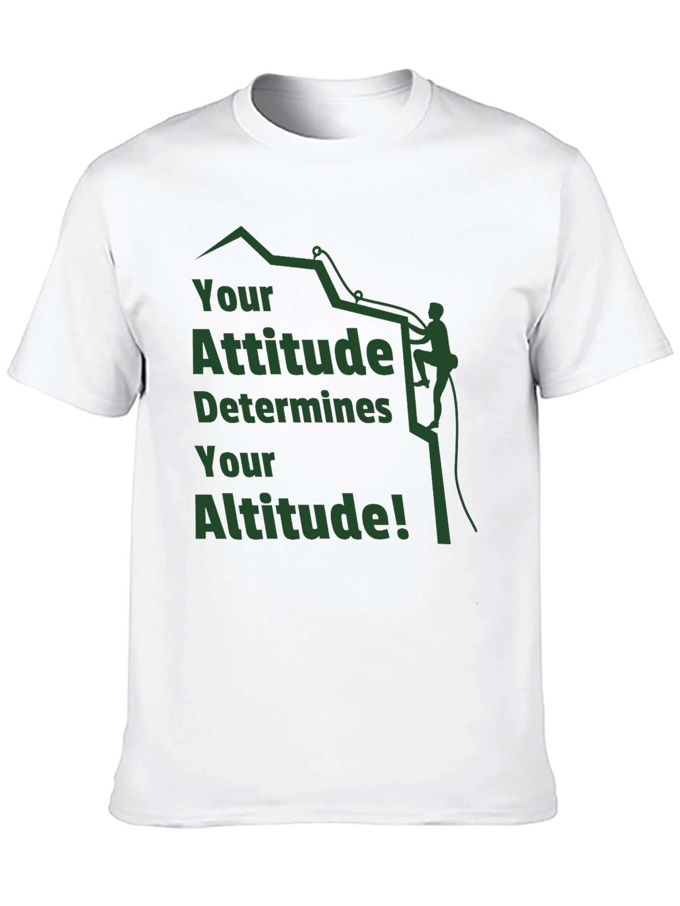 Attitude Determines Altitude Graphic T-Shirt