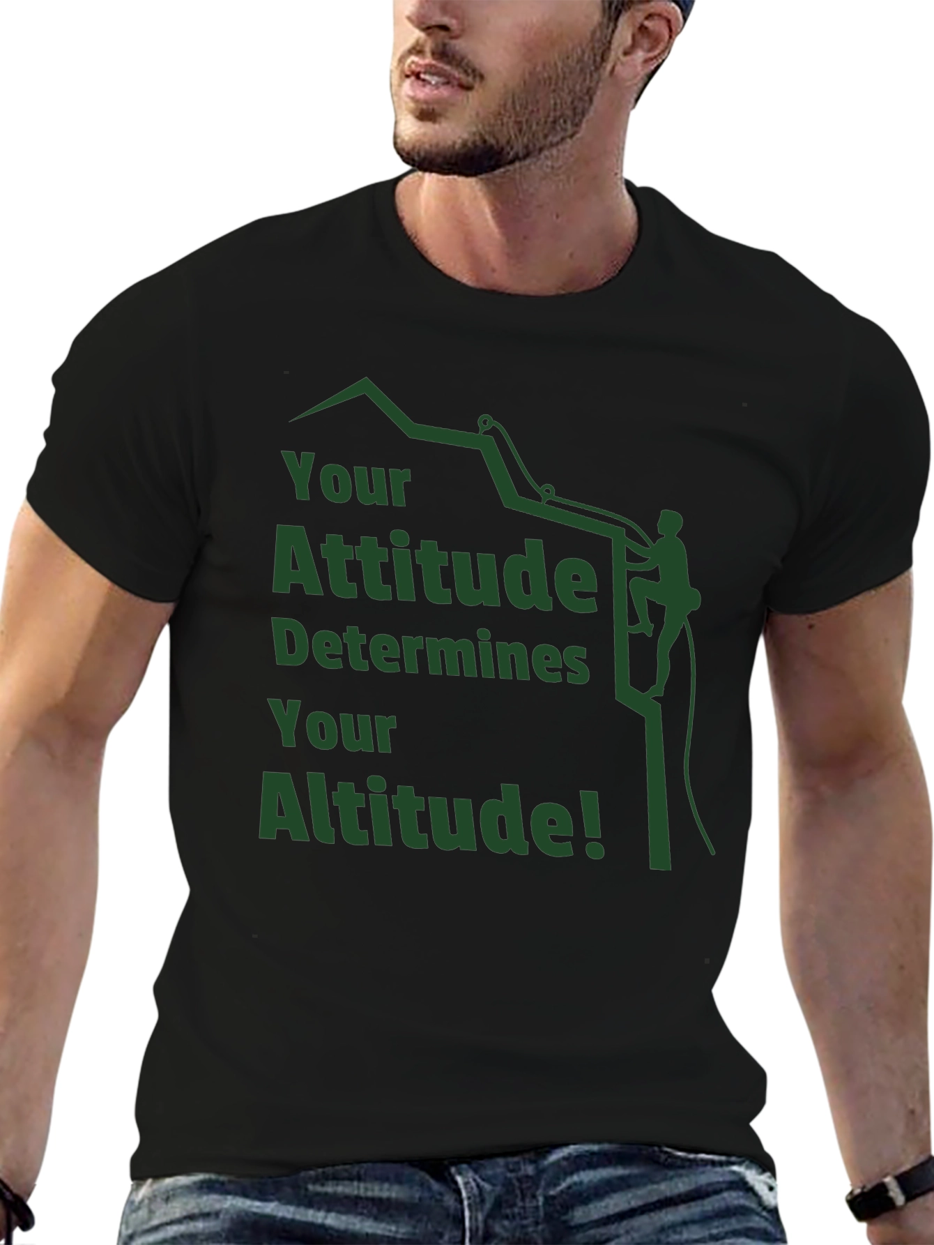 Attitude Determines Altitude Graphic T-Shirt