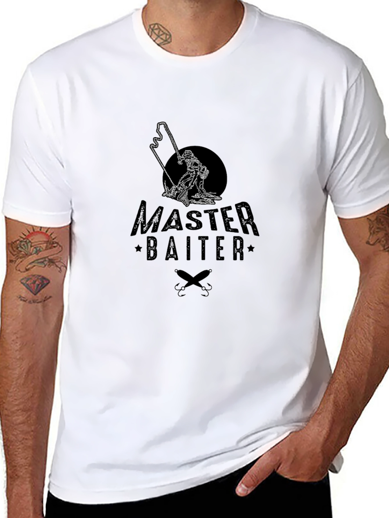 Master Baiter Fishing T-Shirt - Humor Tee