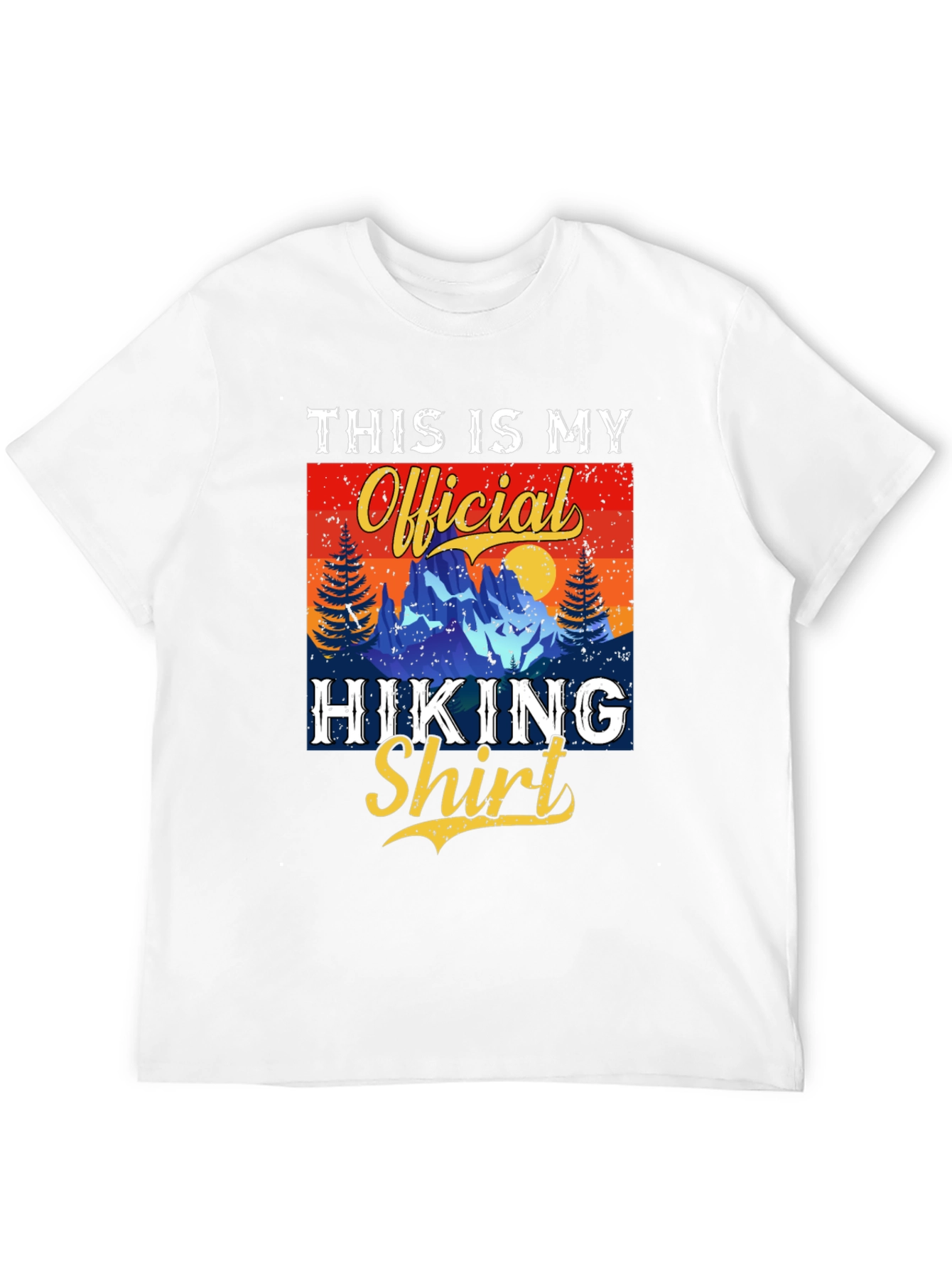 Official Hiking Shirt - Mens Graphic Tee