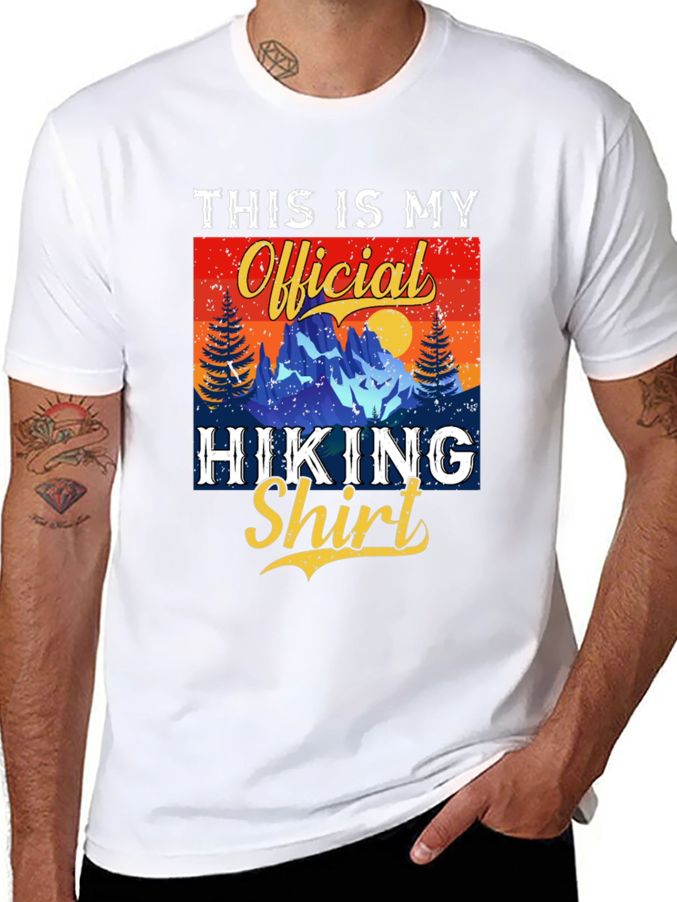 Official Hiking Shirt - Mens Graphic Tee