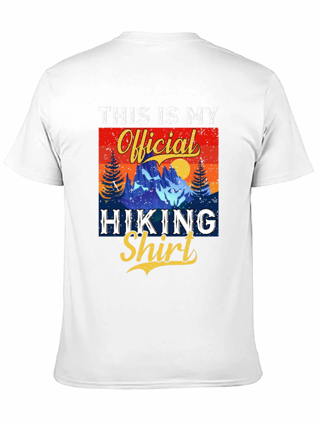 Official Hiking Shirt - Mens Graphic Tee