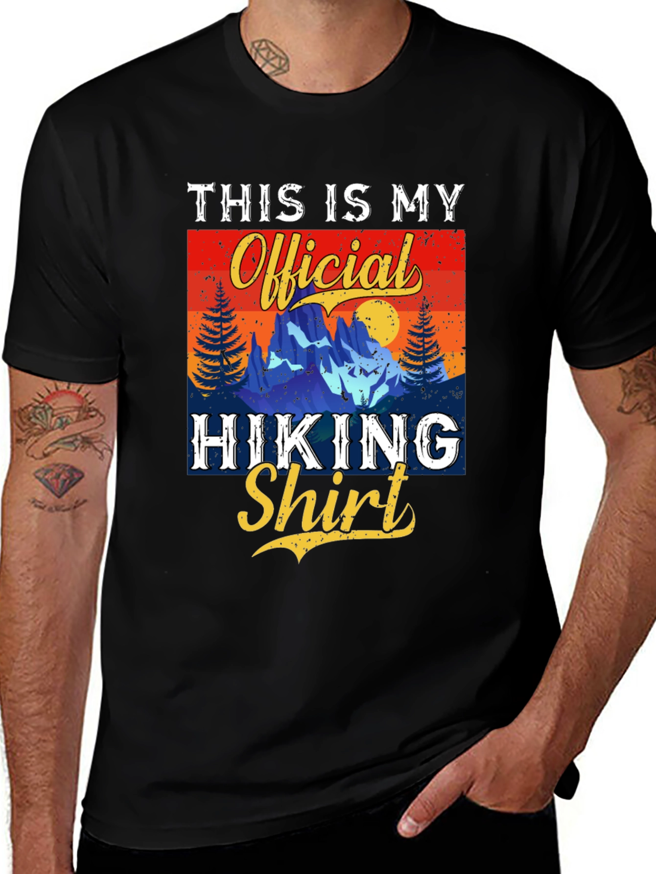 Official Hiking Shirt - Mens Graphic Tee