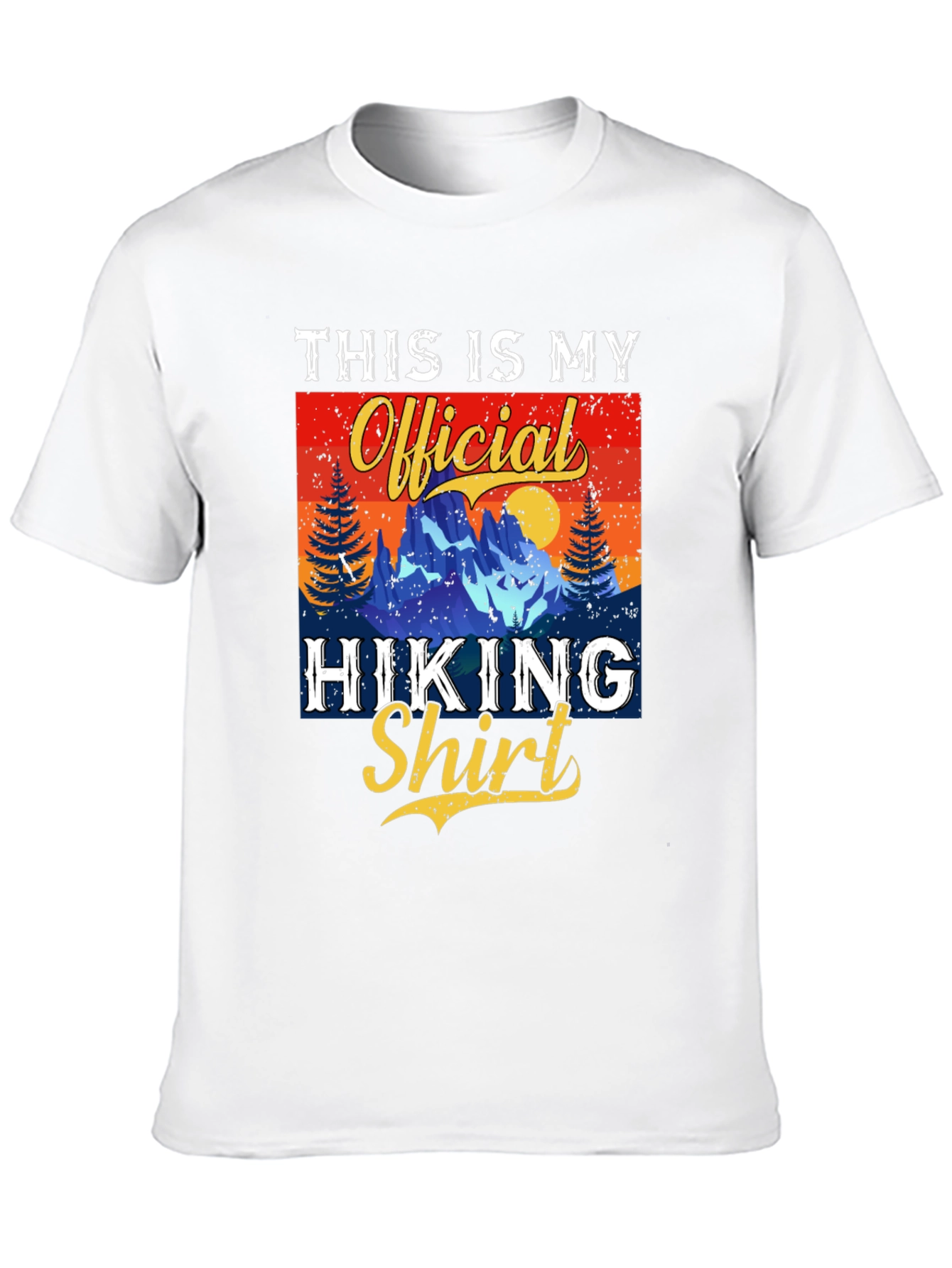 Official Hiking Shirt - Mens Graphic Tee