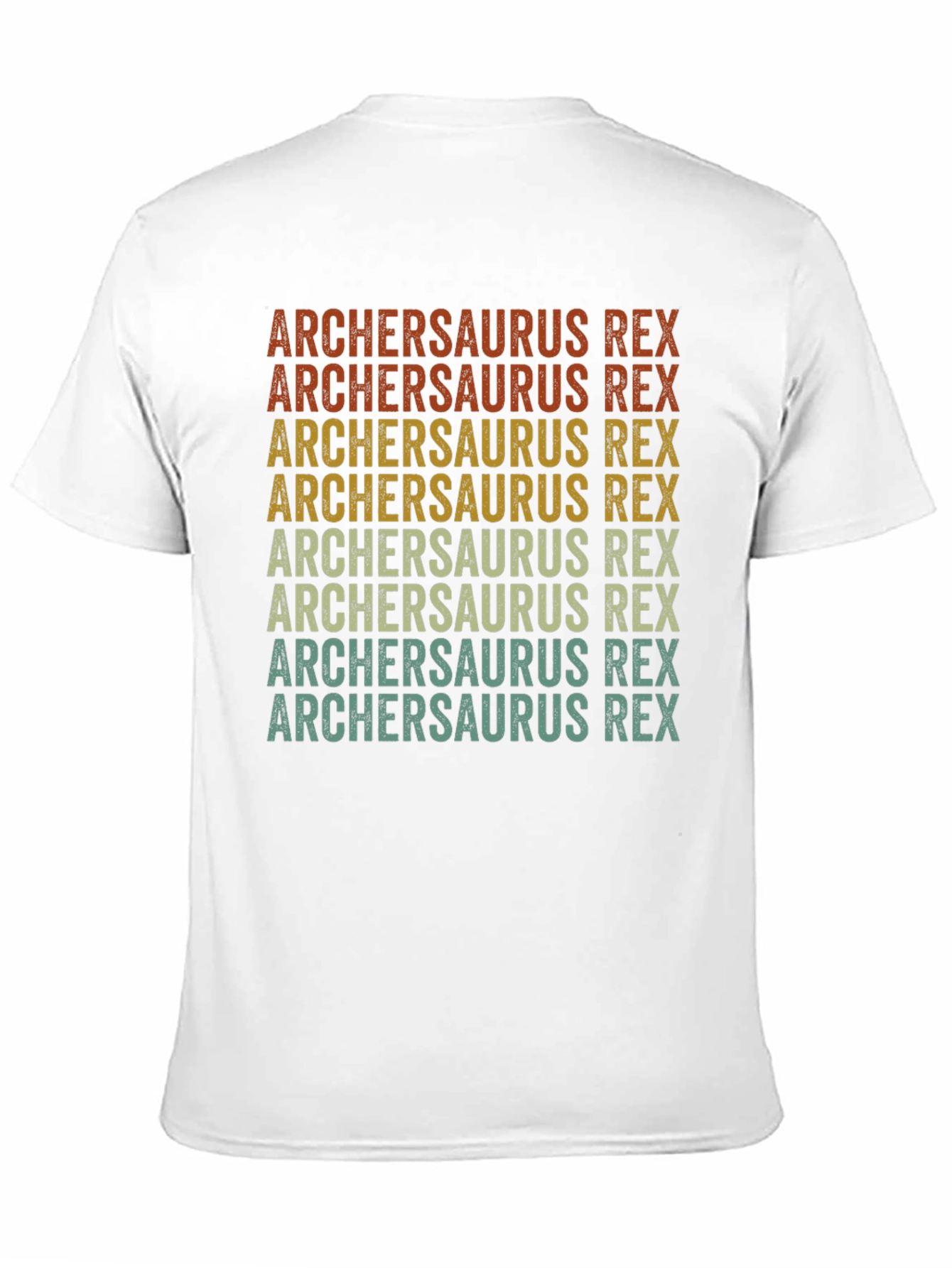 Archersaurus Rex Retro T-Shirt
