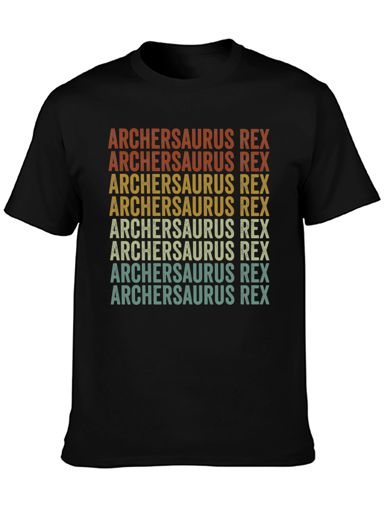 Archersaurus Rex Retro T-Shirt