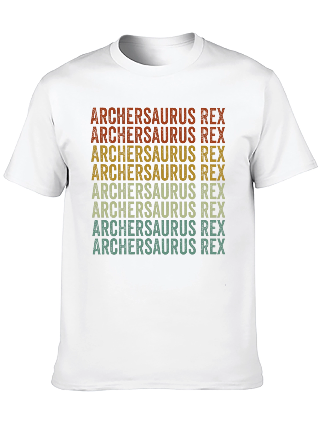 Archersaurus Rex Retro T-Shirt