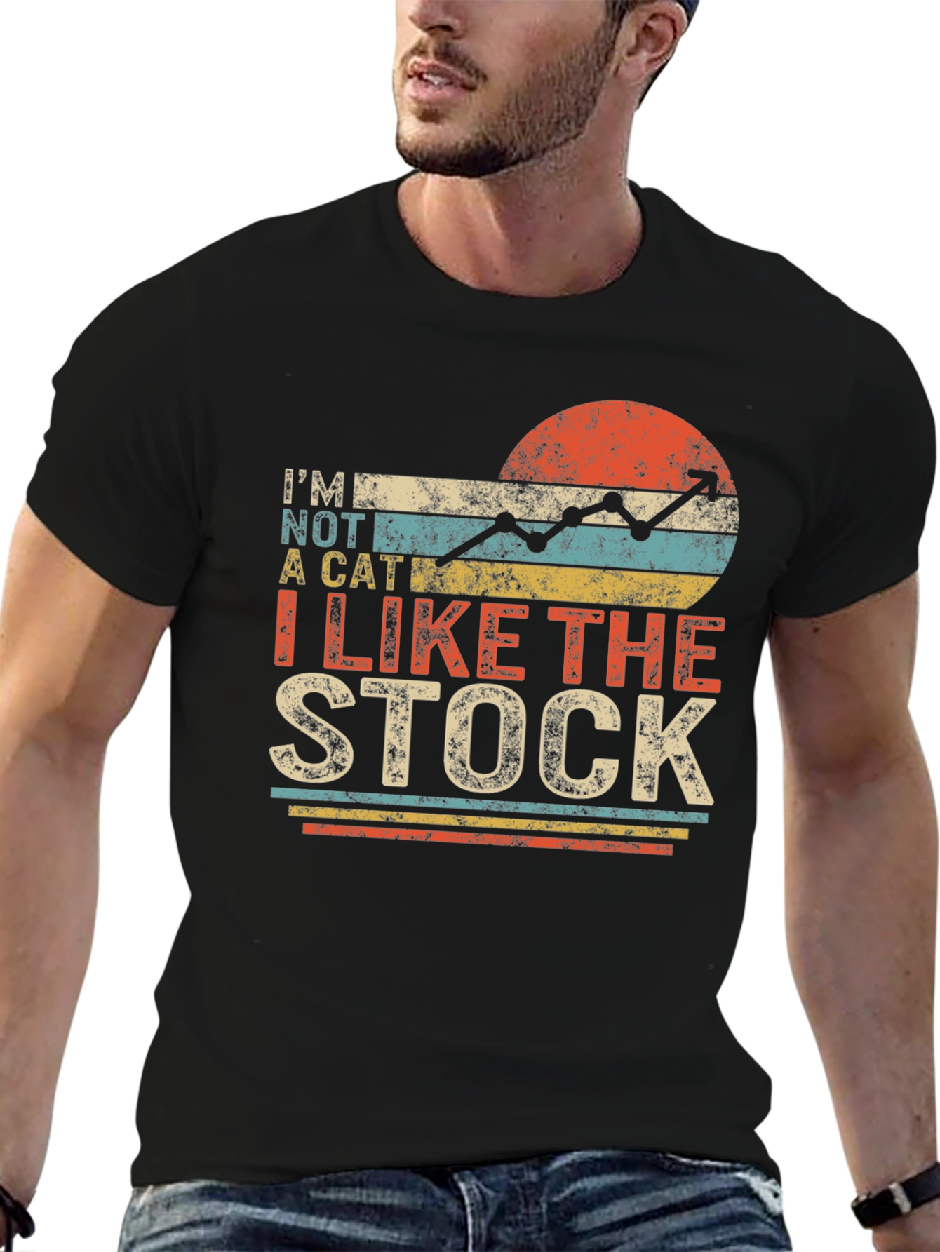 I Like the Stock Retro Graphic Tee
