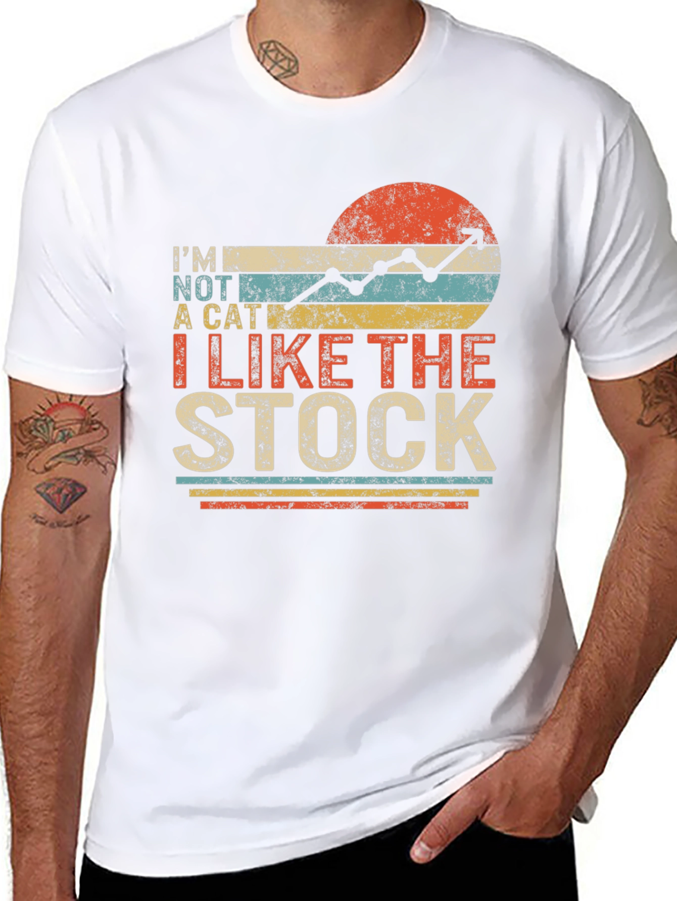 I Like the Stock Retro Graphic Tee