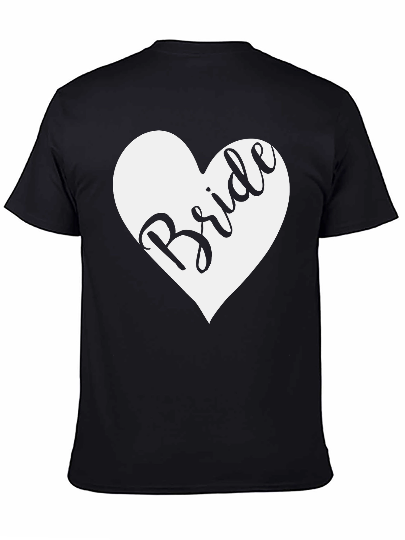 Bride Heart Graphic Tee - Wedding T-Shirt