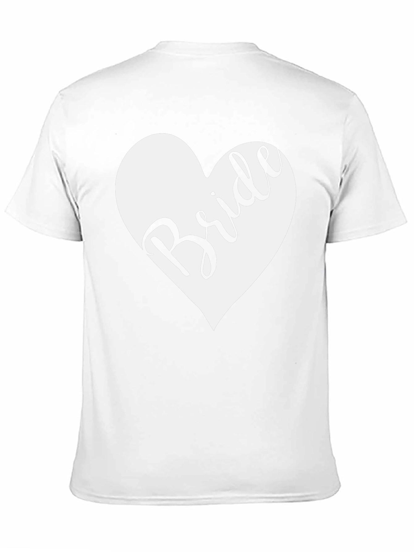 Bride Heart Graphic Tee - Wedding T-Shirt