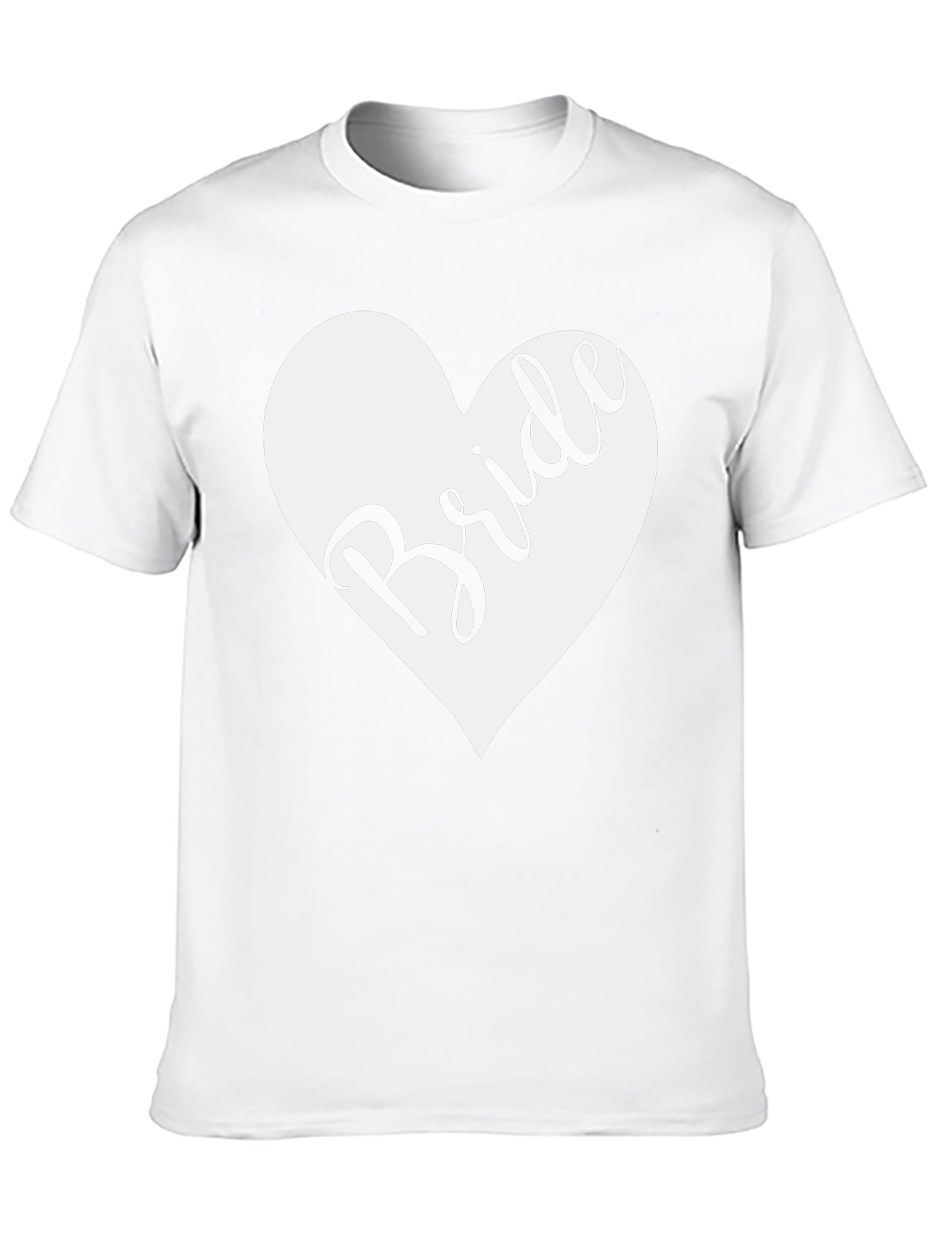 Bride Heart Graphic Tee - Wedding T-Shirt