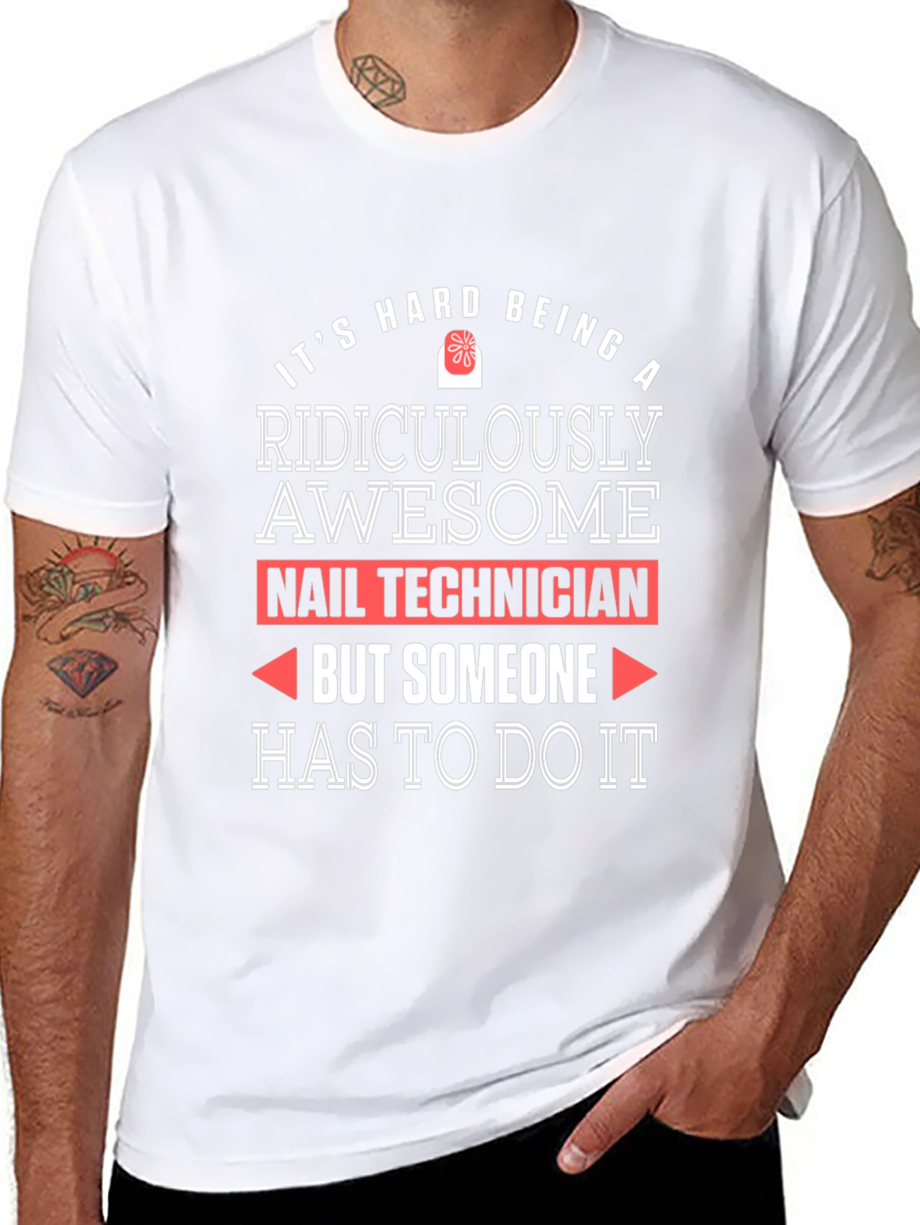 Ridiculously Awesome Nail Technician T-Shirt