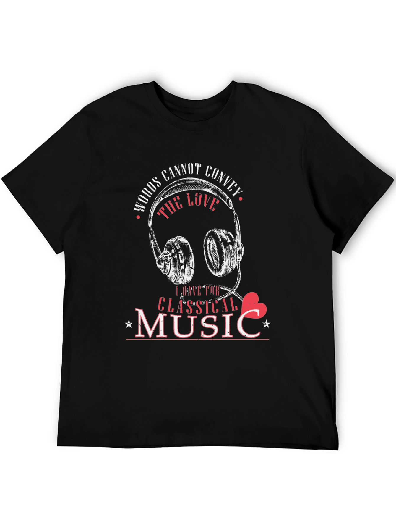 Classical Music Lover Graphic T-Shirt
