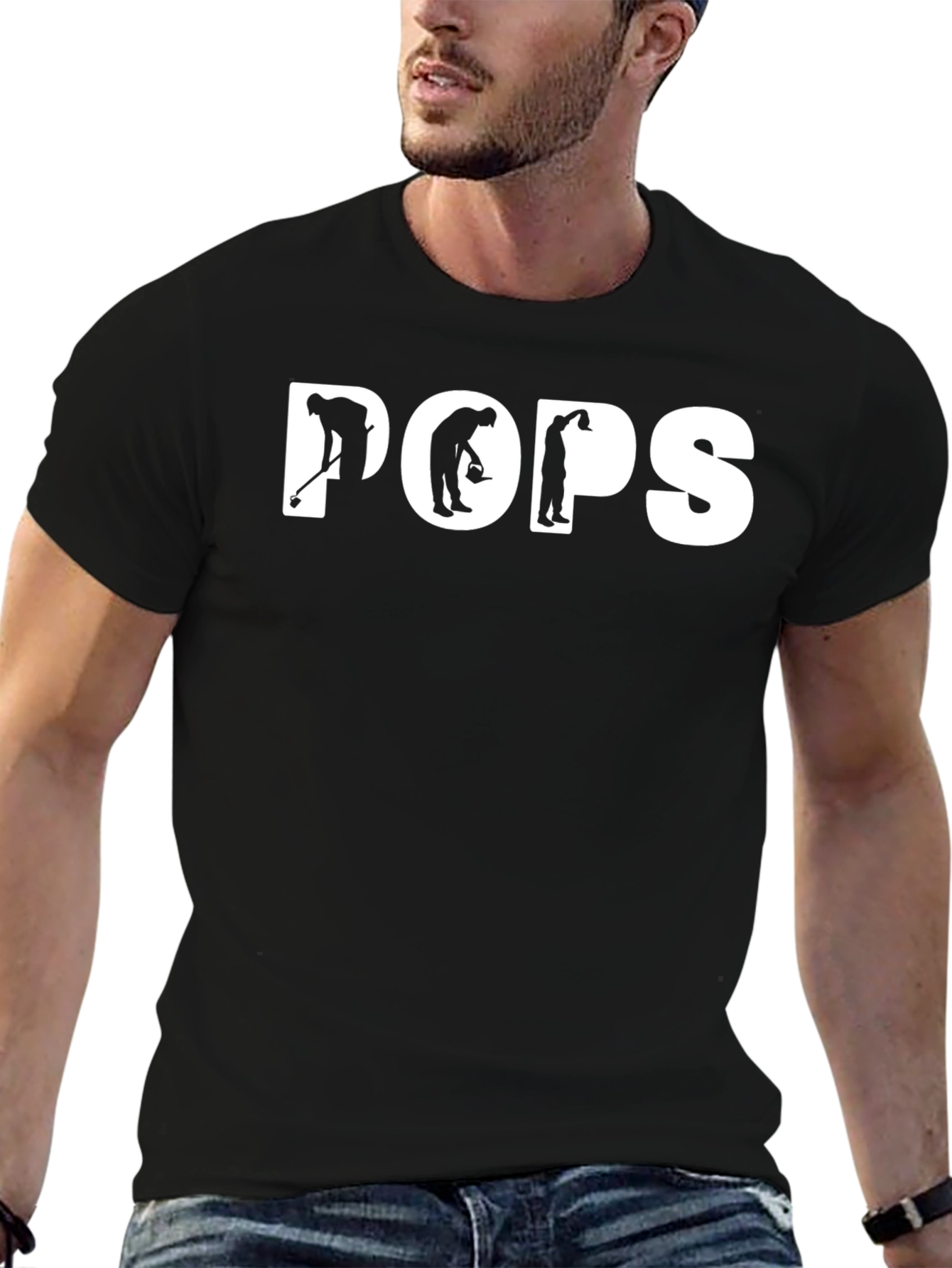 Gardener POPS Graphic Tee - Black