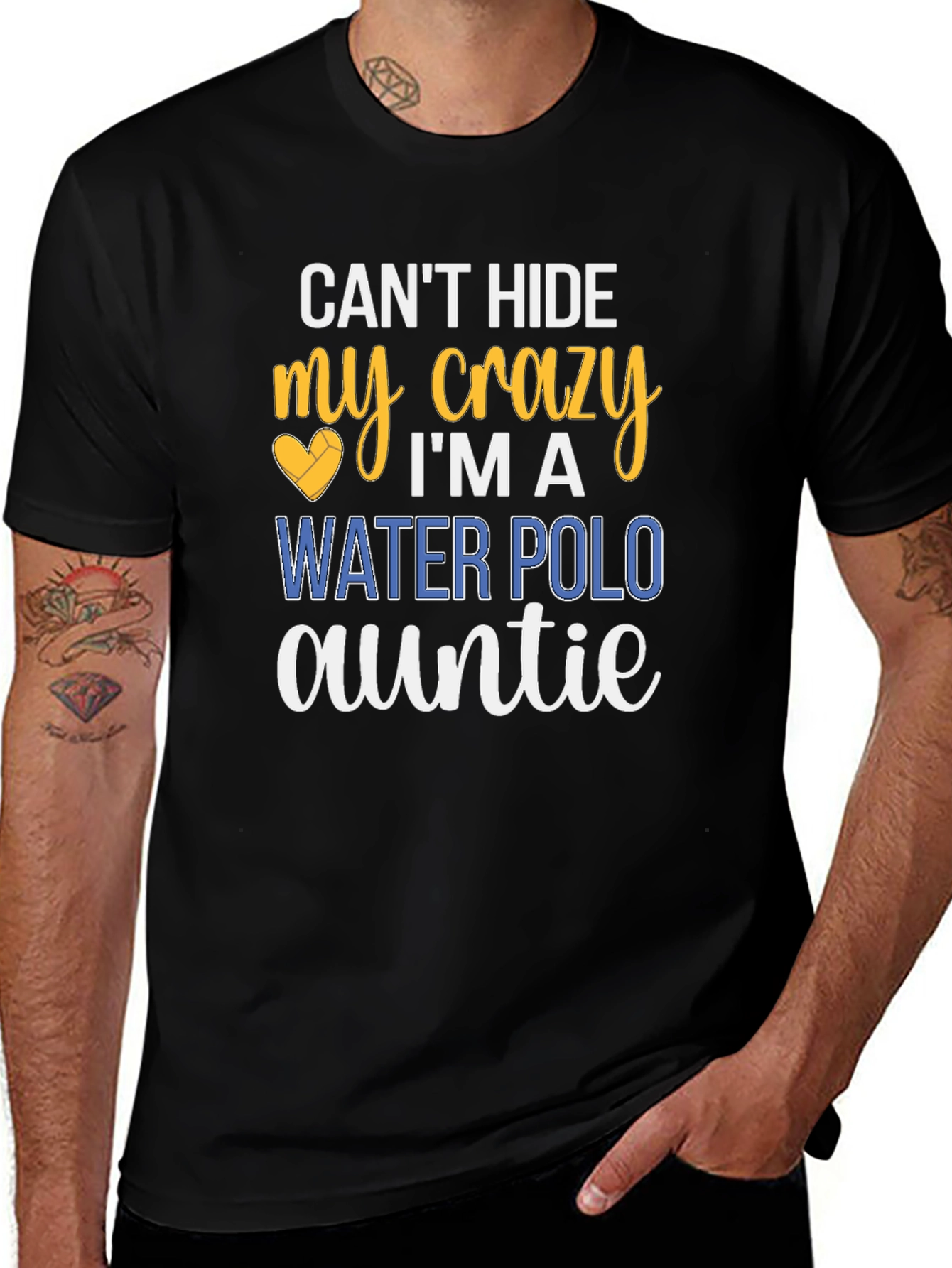 Crazy Water Polo Auntie T-Shirt