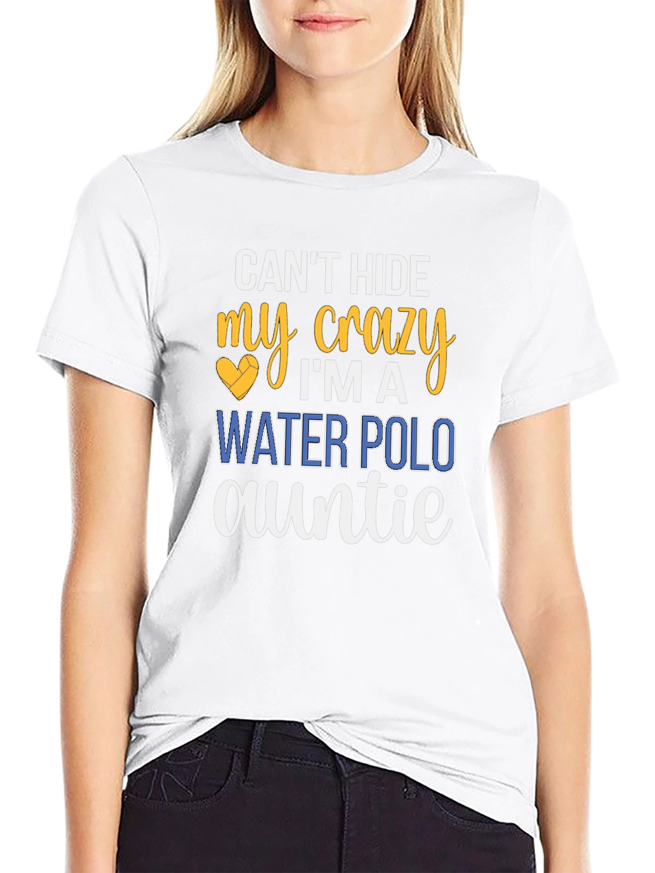 Crazy Water Polo Auntie T-Shirt