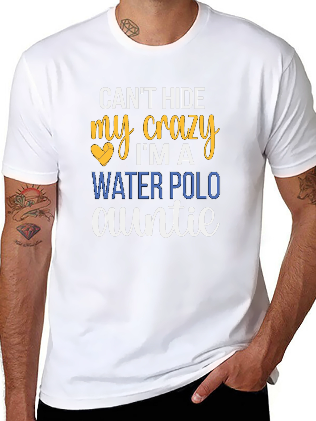 Crazy Water Polo Auntie T-Shirt
