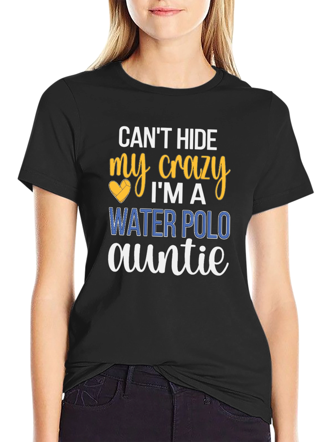 Crazy Water Polo Auntie T-Shirt