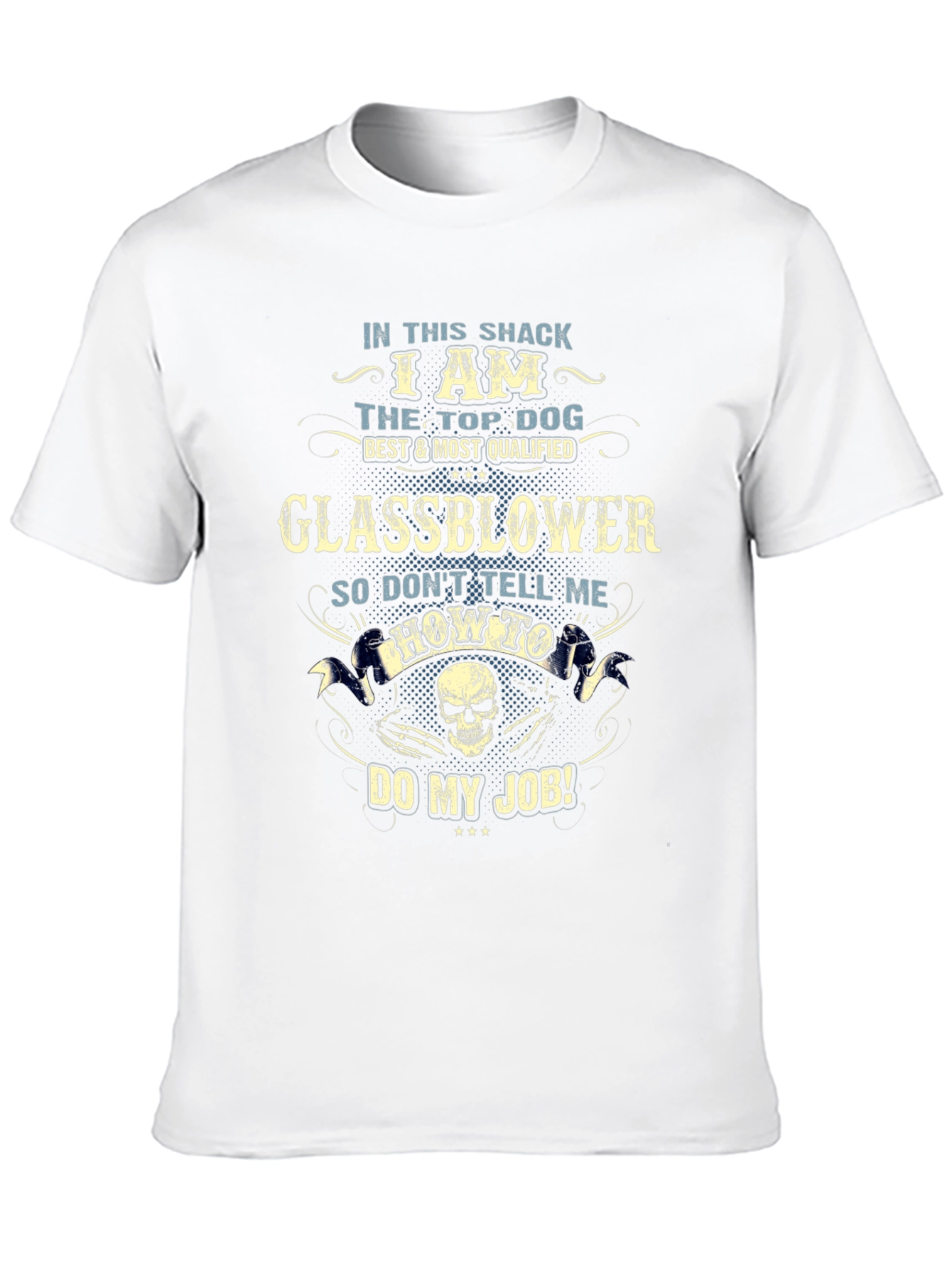 Glassblower Top Dog Graphic T-Shirt
