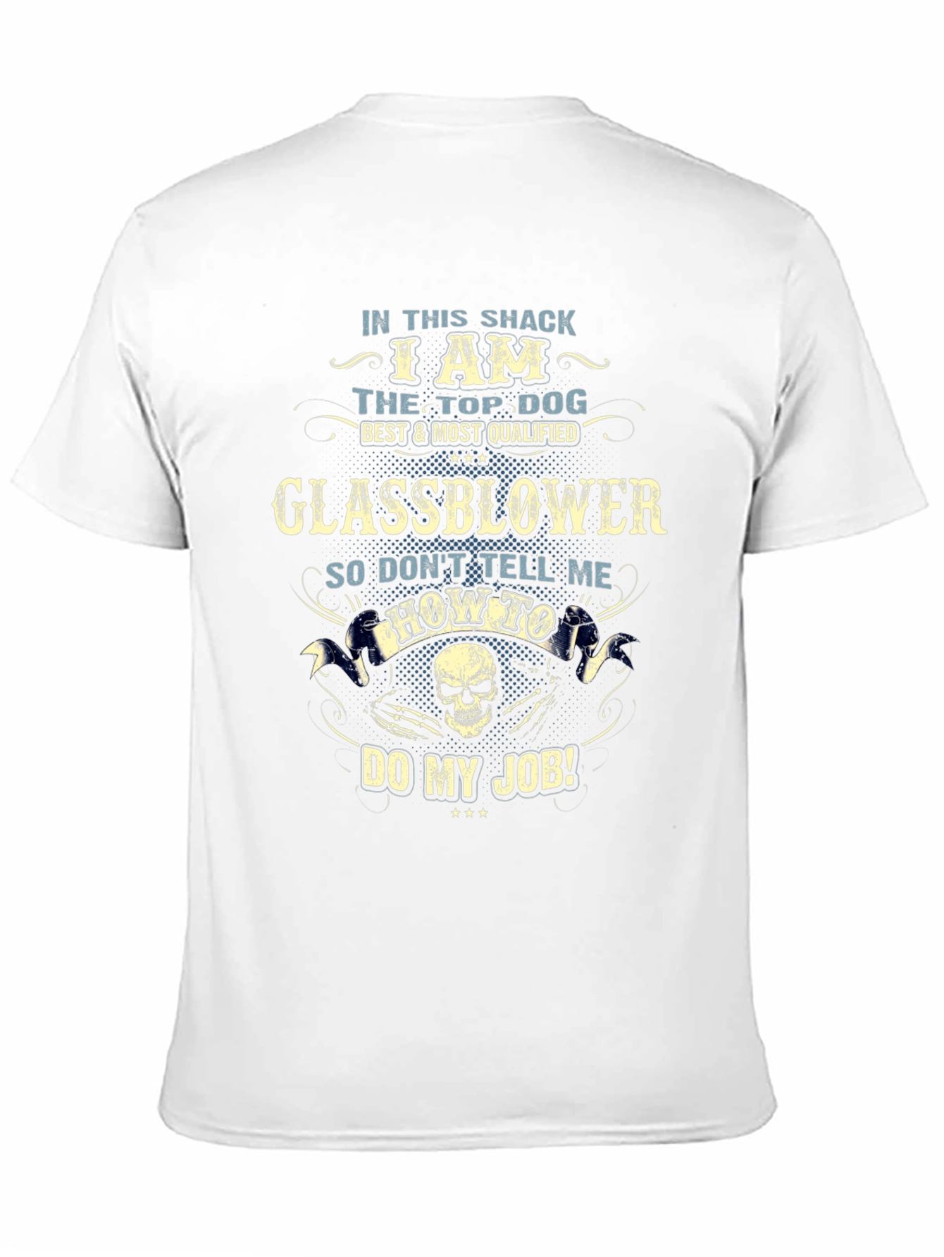 Glassblower Top Dog Graphic T-Shirt