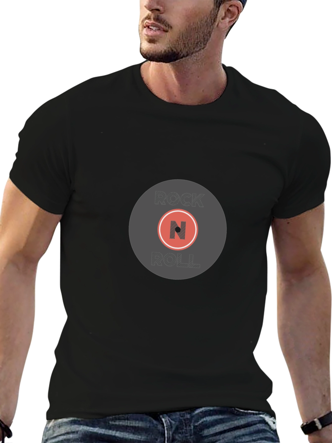 Rock N Roll Graphic T-Shirt - Classic Music Tee