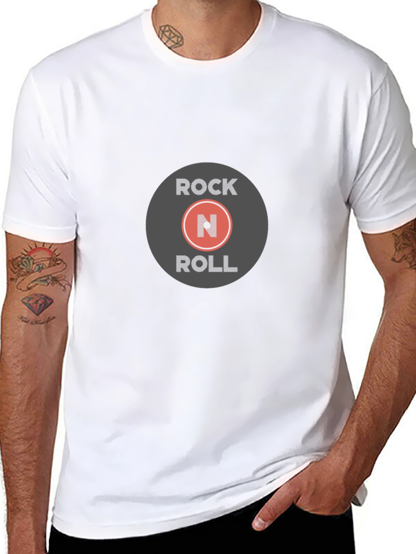 Rock N Roll Graphic T-Shirt - Classic Music Tee