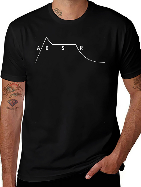 ADSR Synth Graphic Tee - Musician T-Shirt