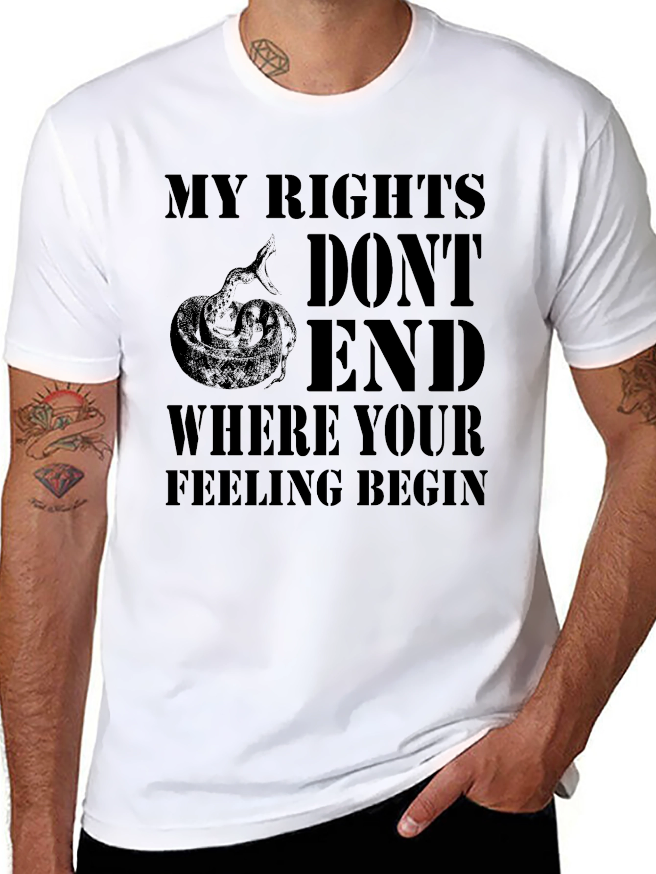My Rights Dont End T-Shirt