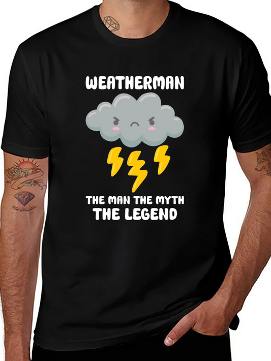Weatherman Myth Legend Graphic T-Shirt