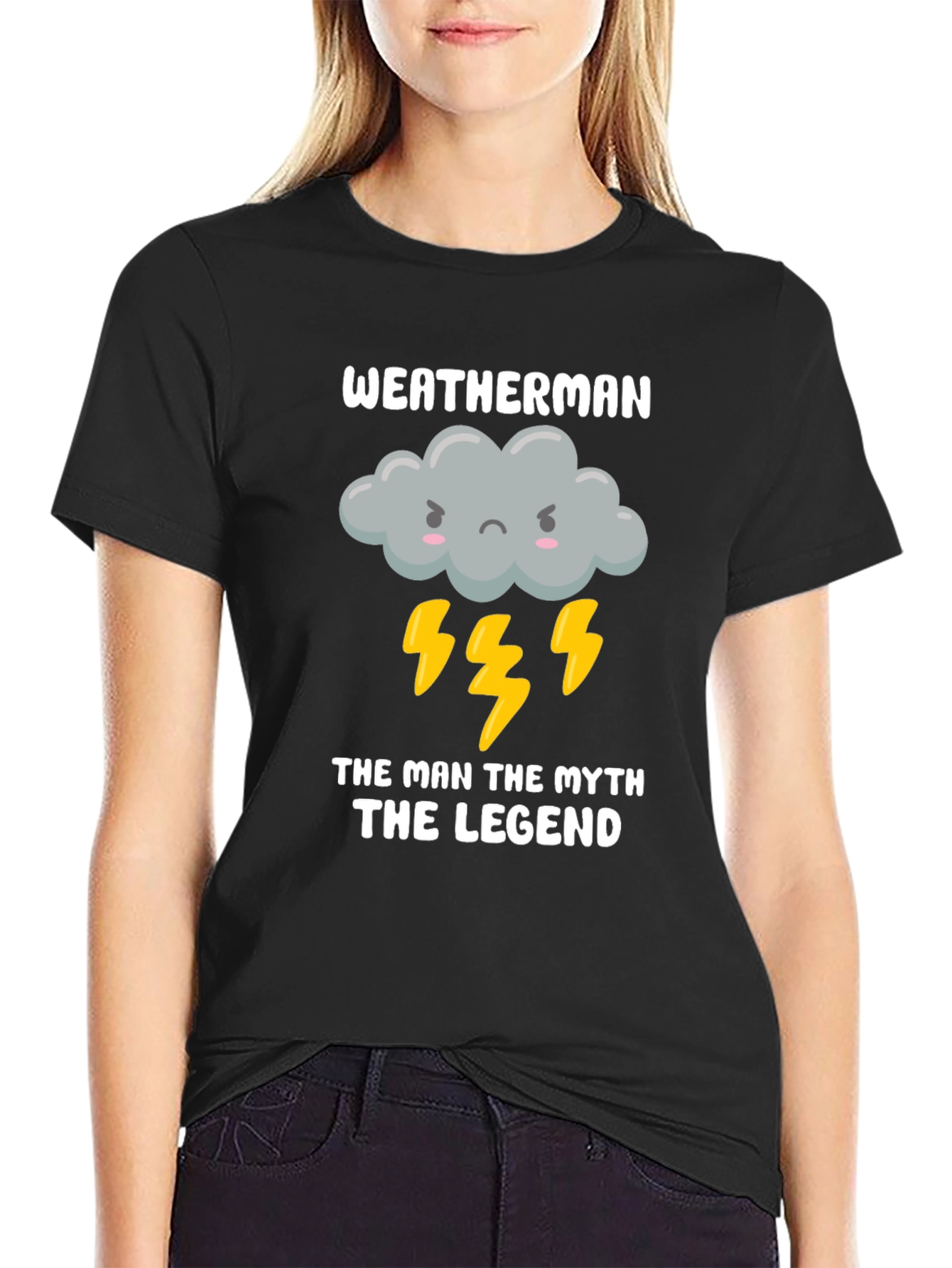 Weatherman Myth Legend Graphic T-Shirt