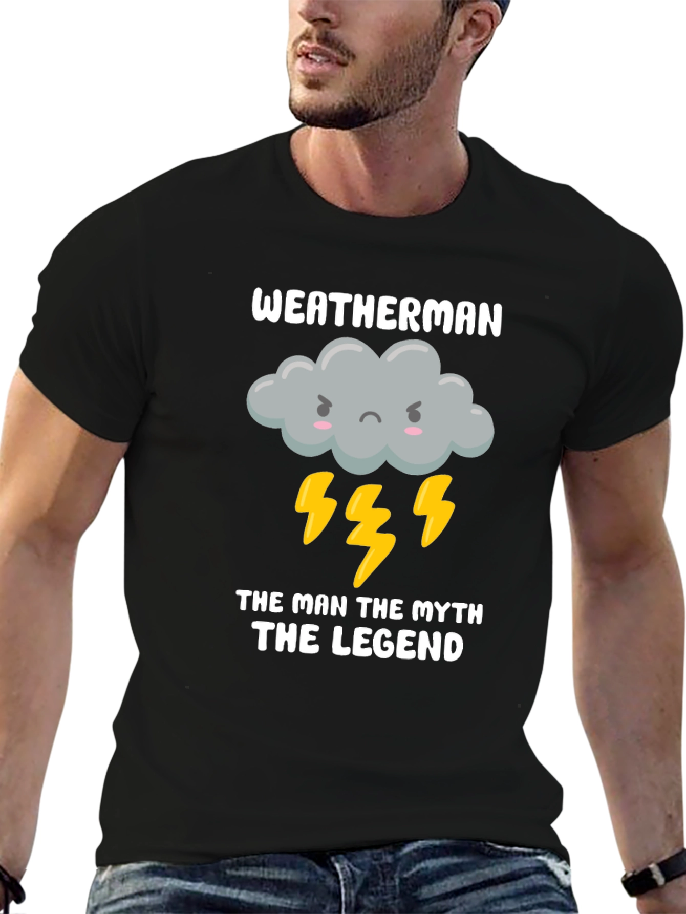 Weatherman Myth Legend Graphic T-Shirt