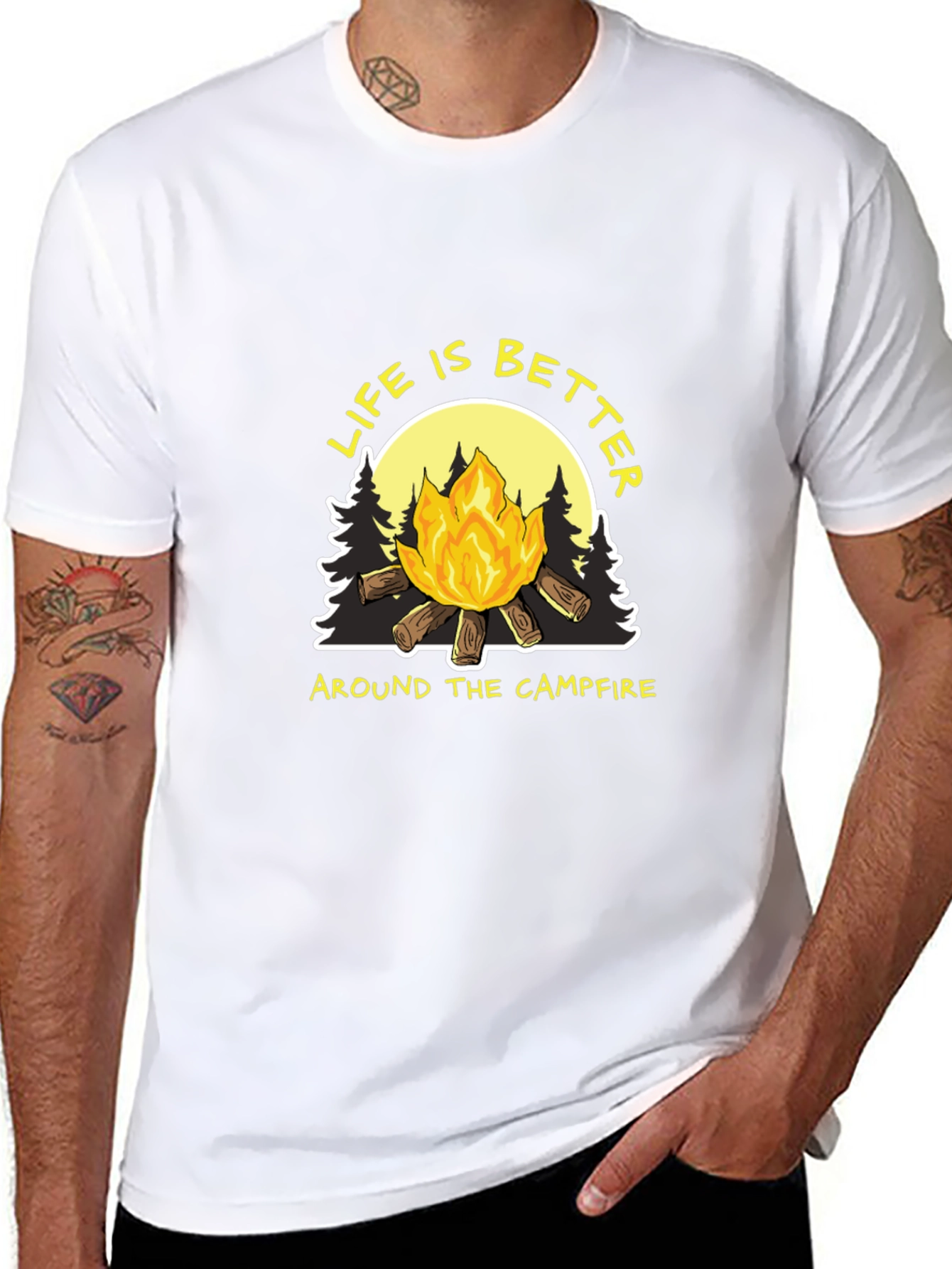 Life is Better Around the Campfire Graphic Tee