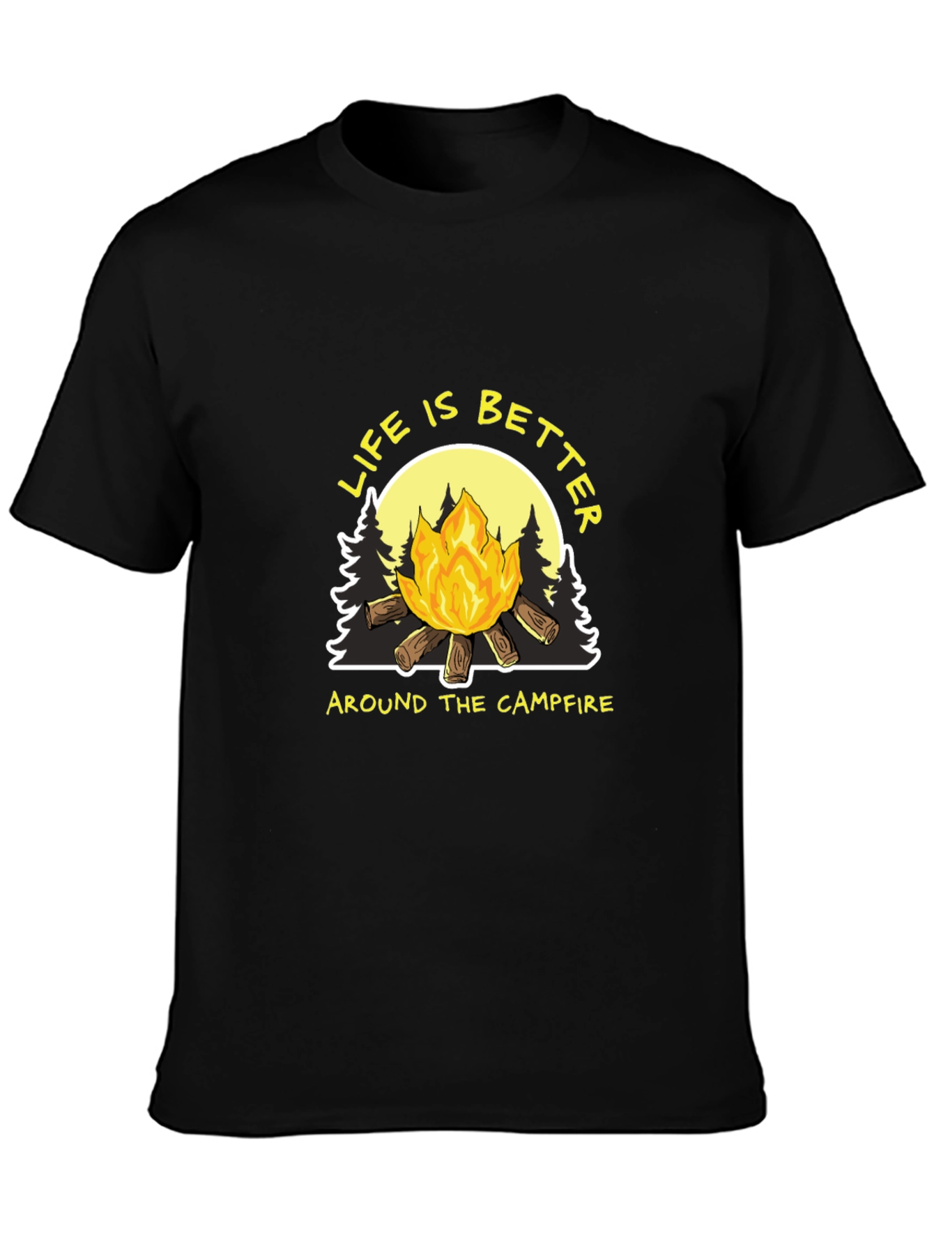 Life is Better Around the Campfire Graphic Tee