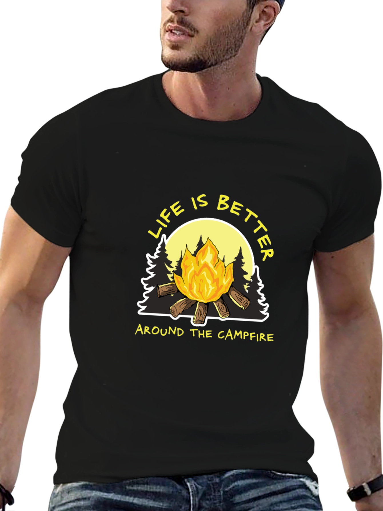 Life is Better Around the Campfire Graphic Tee