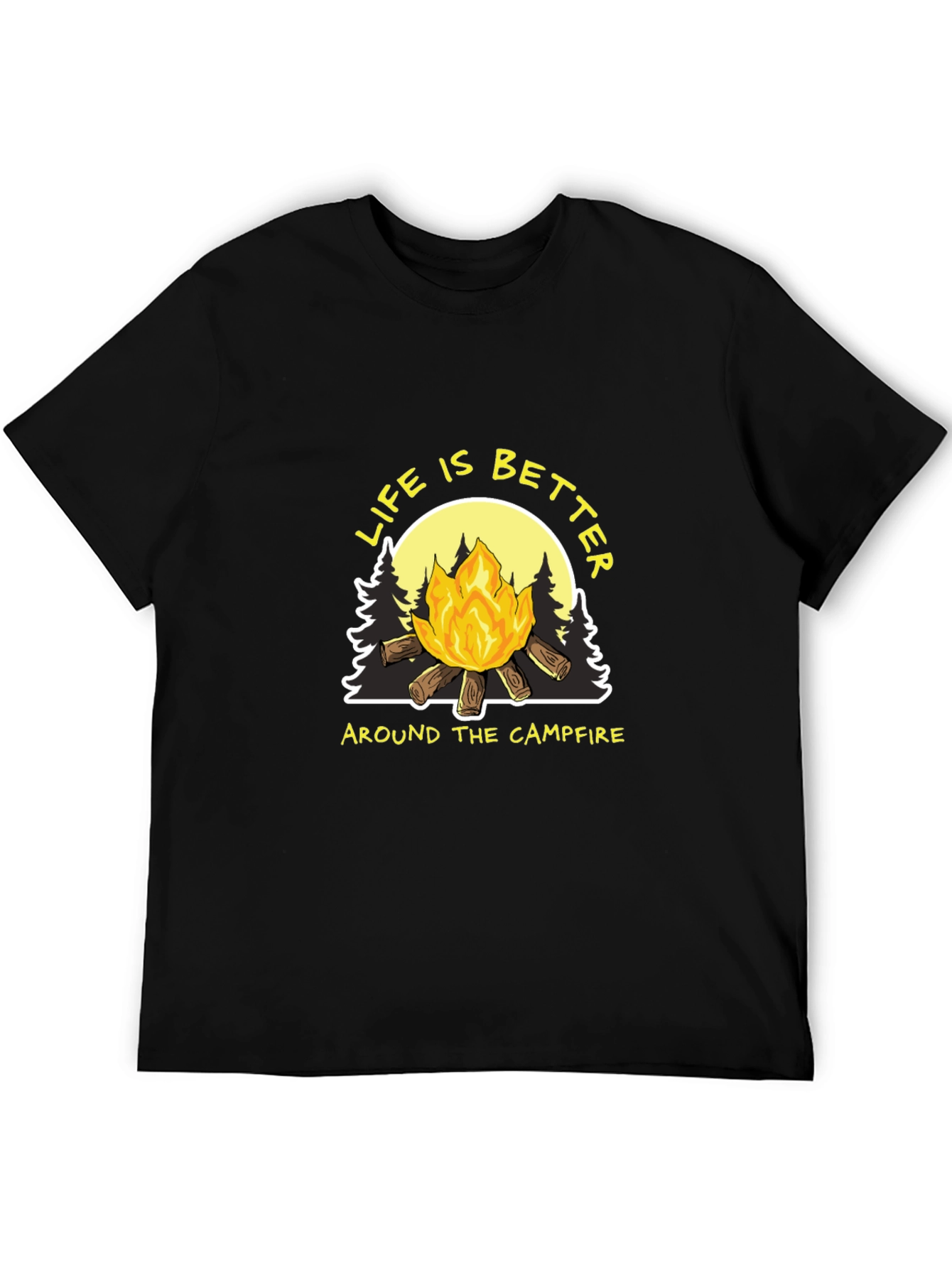 Life is Better Around the Campfire Graphic Tee